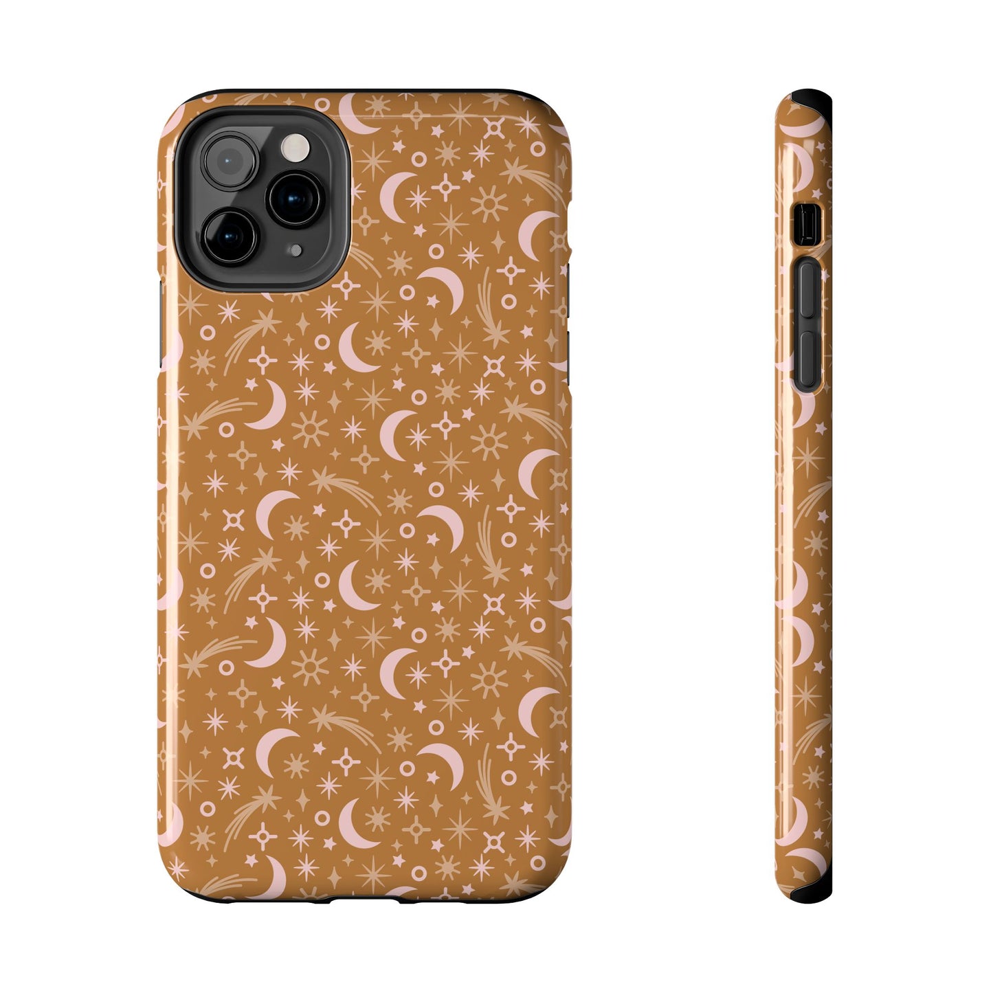 Celestial Tough Phone Cases - Starry Night, Astrology, Boho Chic, Gift for Her, Moon Phase Design