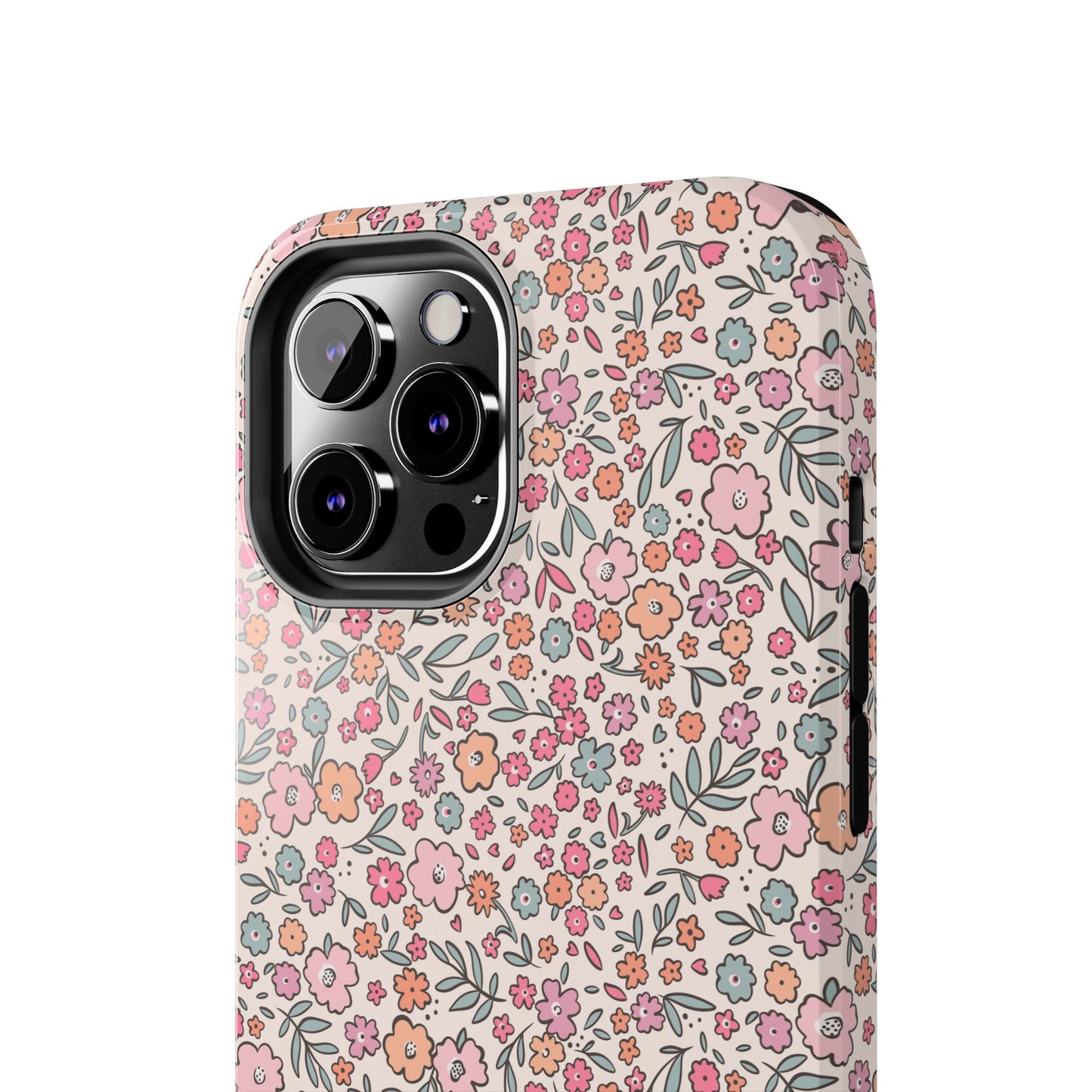 Floral Tough Phone Cases - Stylish Protection, Unique Gifts, Spring Decor, Flower Pattern, Durable Accessory
