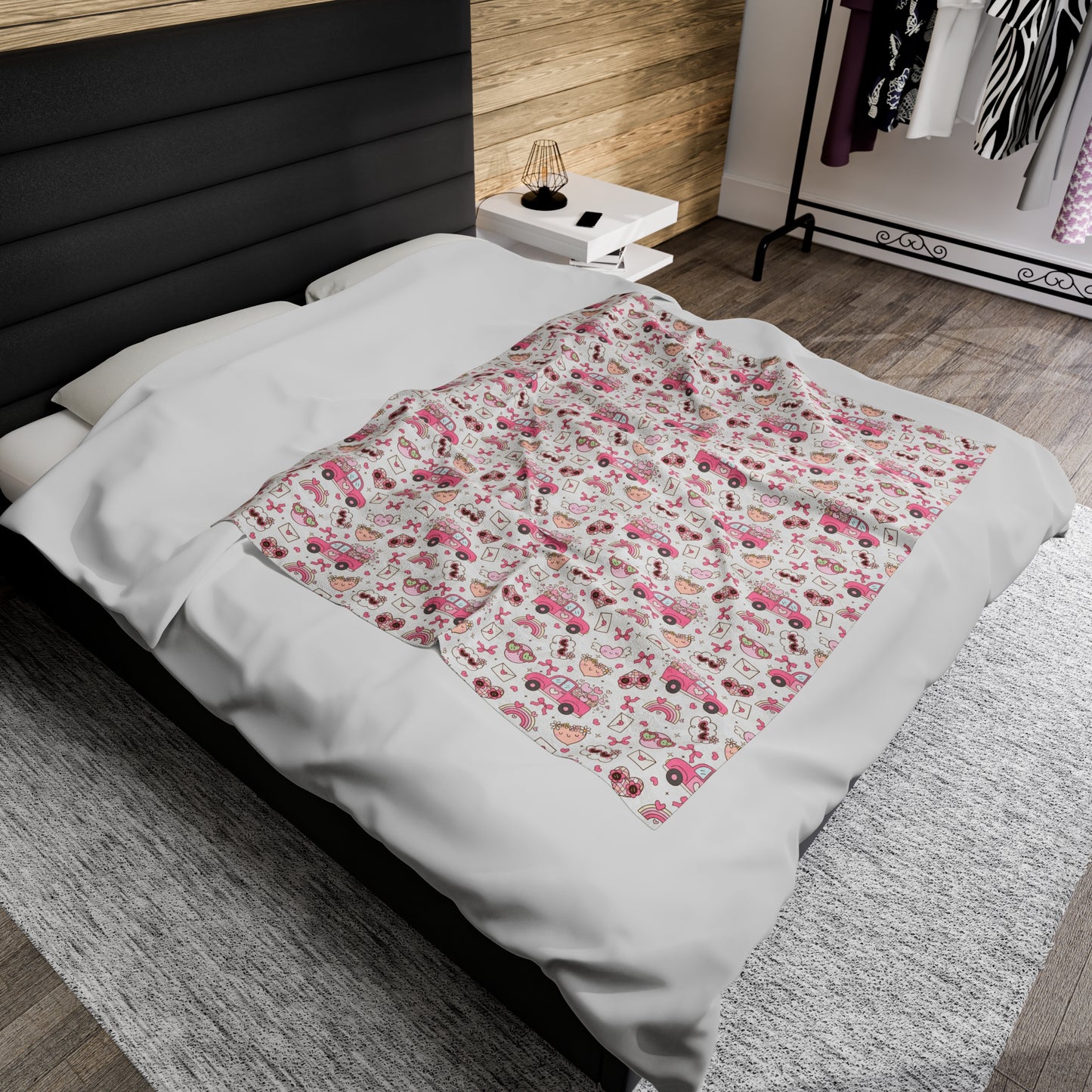 Plush Blanket - Cute Valentine's Blanket