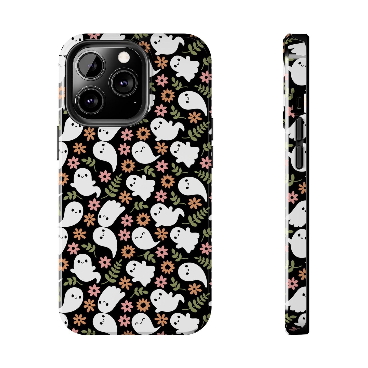 Cute Ghosts Tough Phone Cases | Spooky Fun Protection | Halloween Gift | Trendy Cell Phone Cover