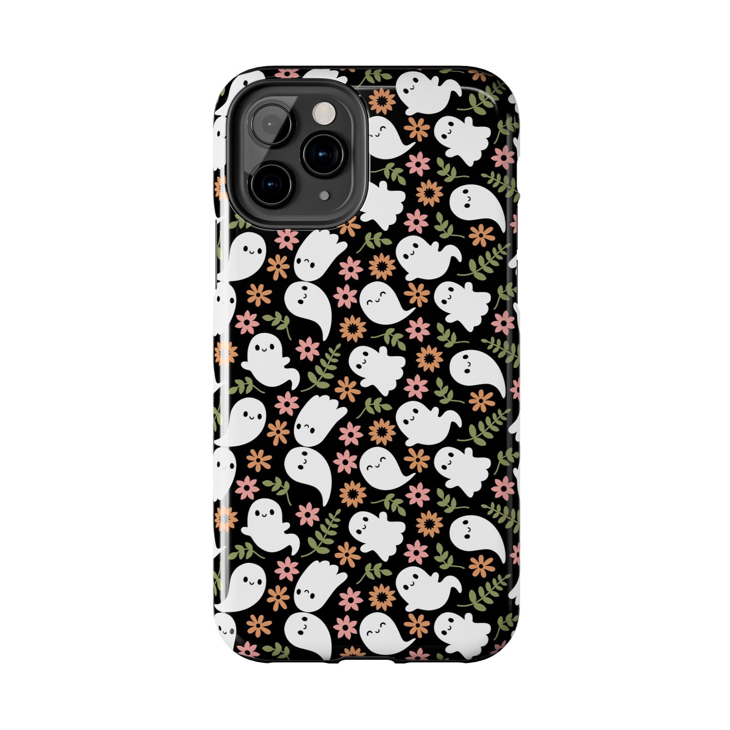 Cute Ghosts Tough Phone Cases | Spooky Fun Protection | Halloween Gift | Trendy Cell Phone Cover