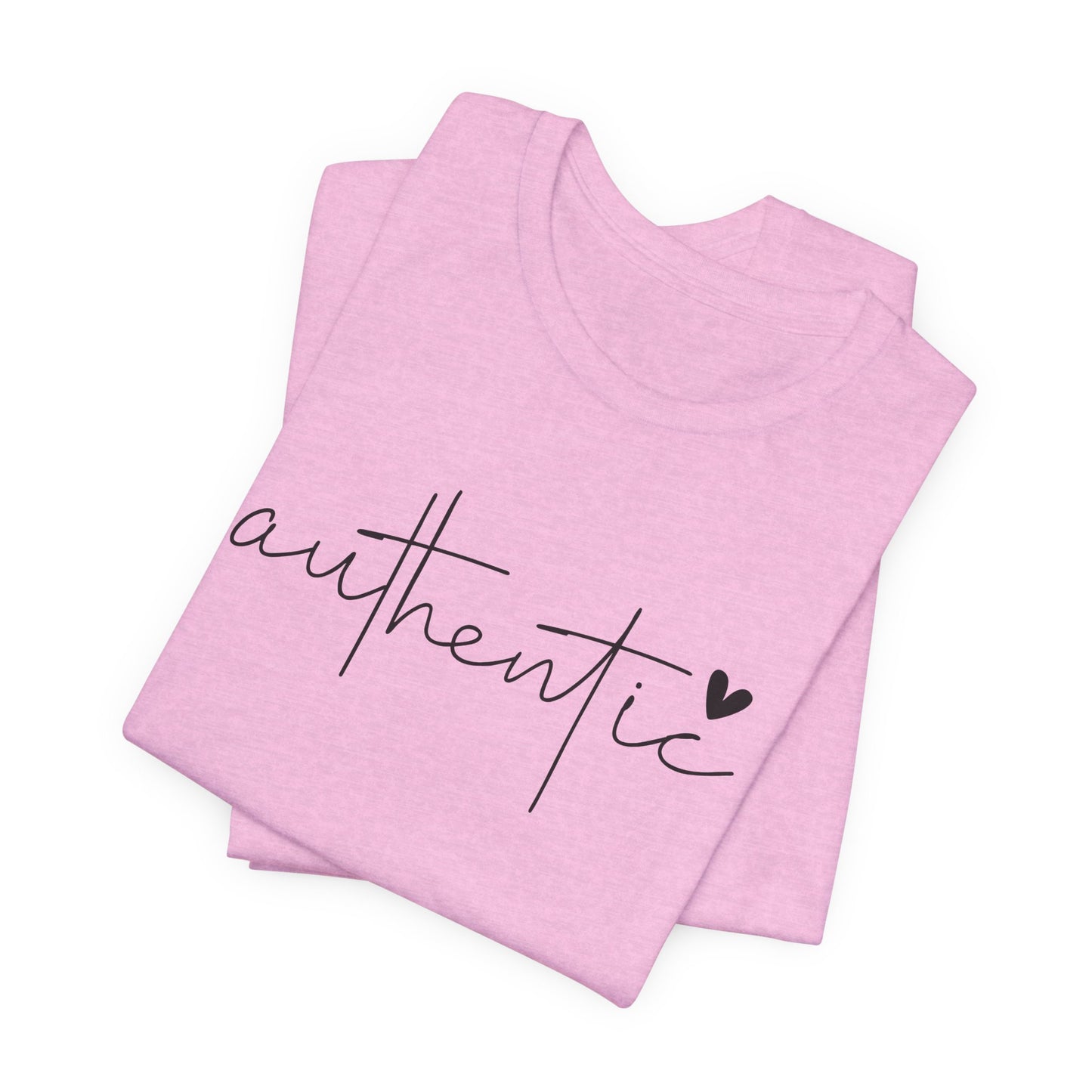 Authentic Unisex Short Sleeve Tee - Embrace Your True Self
