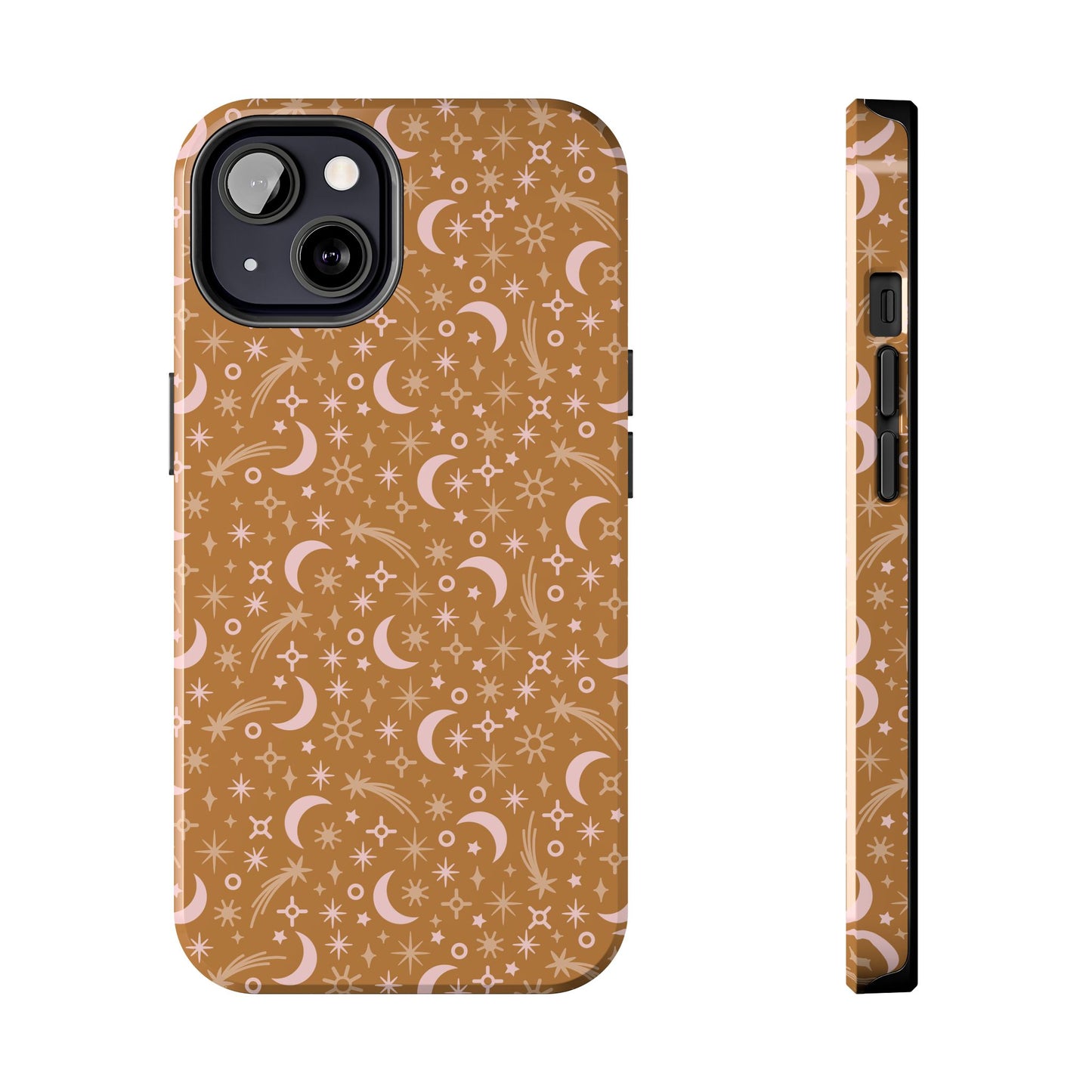 Celestial Tough Phone Cases - Starry Night, Astrology, Boho Chic, Gift for Her, Moon Phase Design