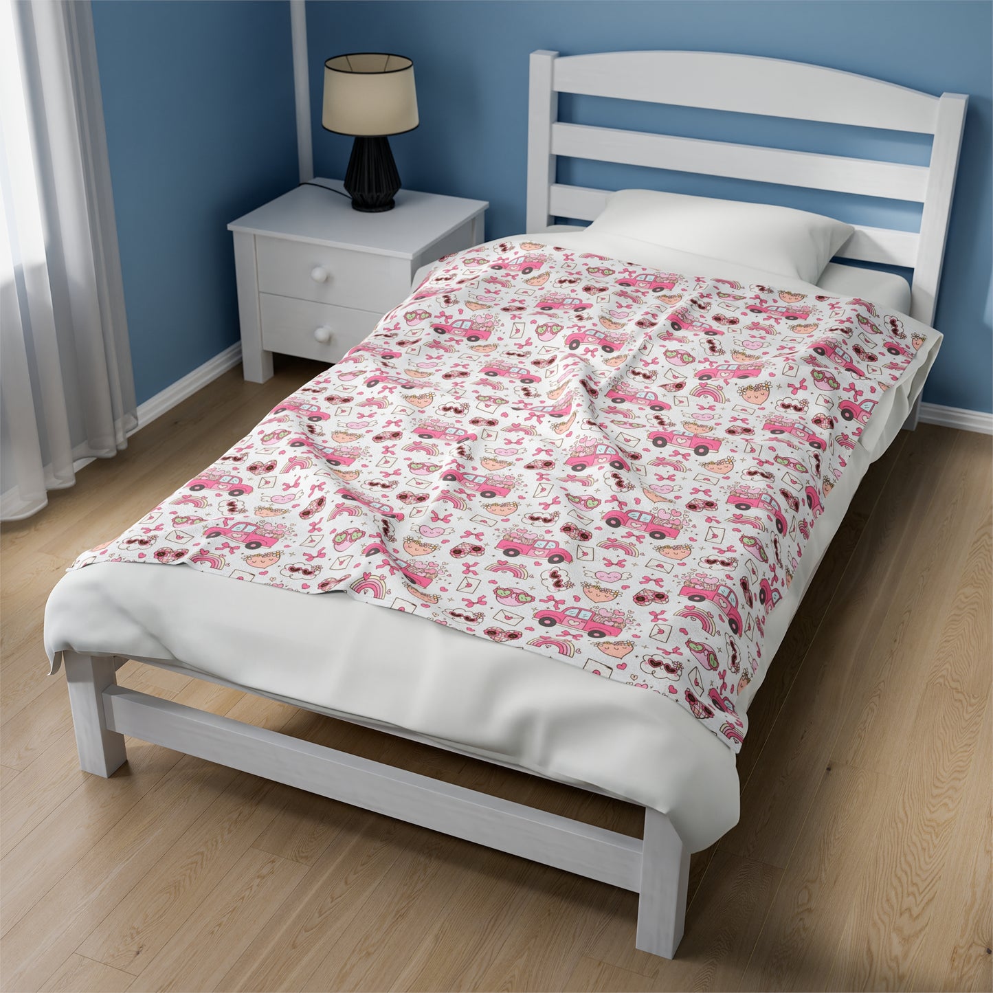 Plush Blanket - Cute Valentine's Blanket