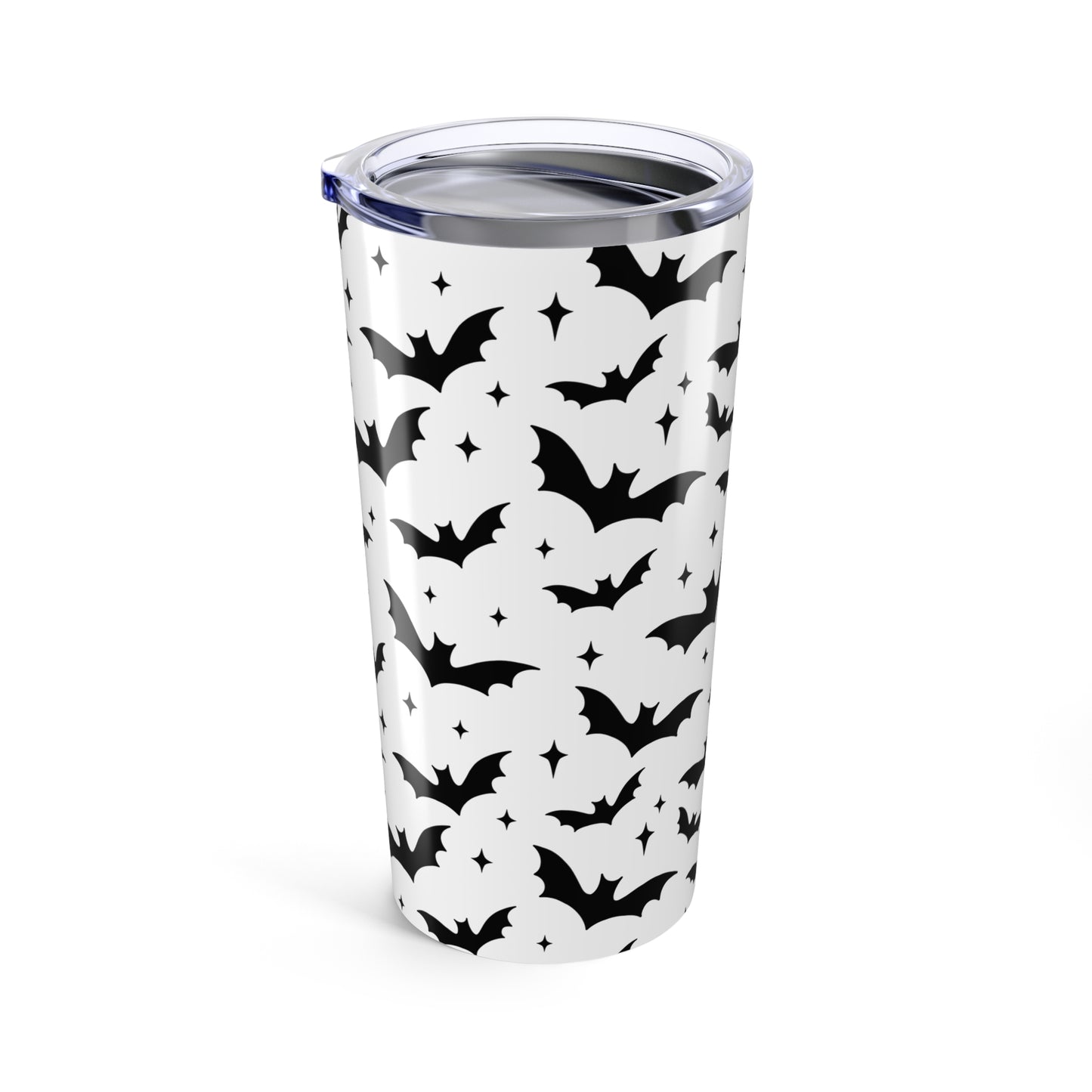 Halloween Bat Tumbler - 20oz Travel Mug for Spooky Season, Costume Parties, Gifts for Witch Lovers, Fall Decor, Drinkware