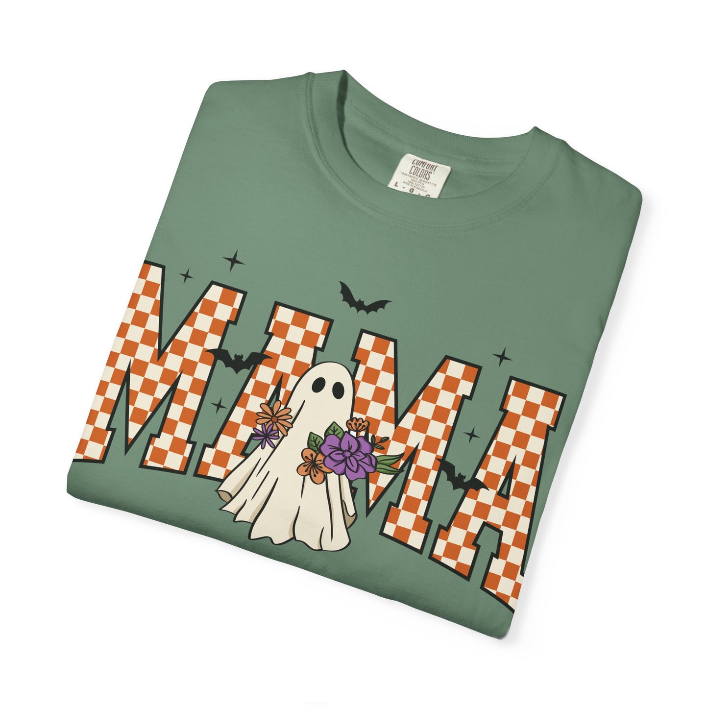 Ghostly Mama T-shirt, Spooky Mama Shirt, Halloween Tee, Gift for Mom, Fall Fashion, Unisex Graphic Tee