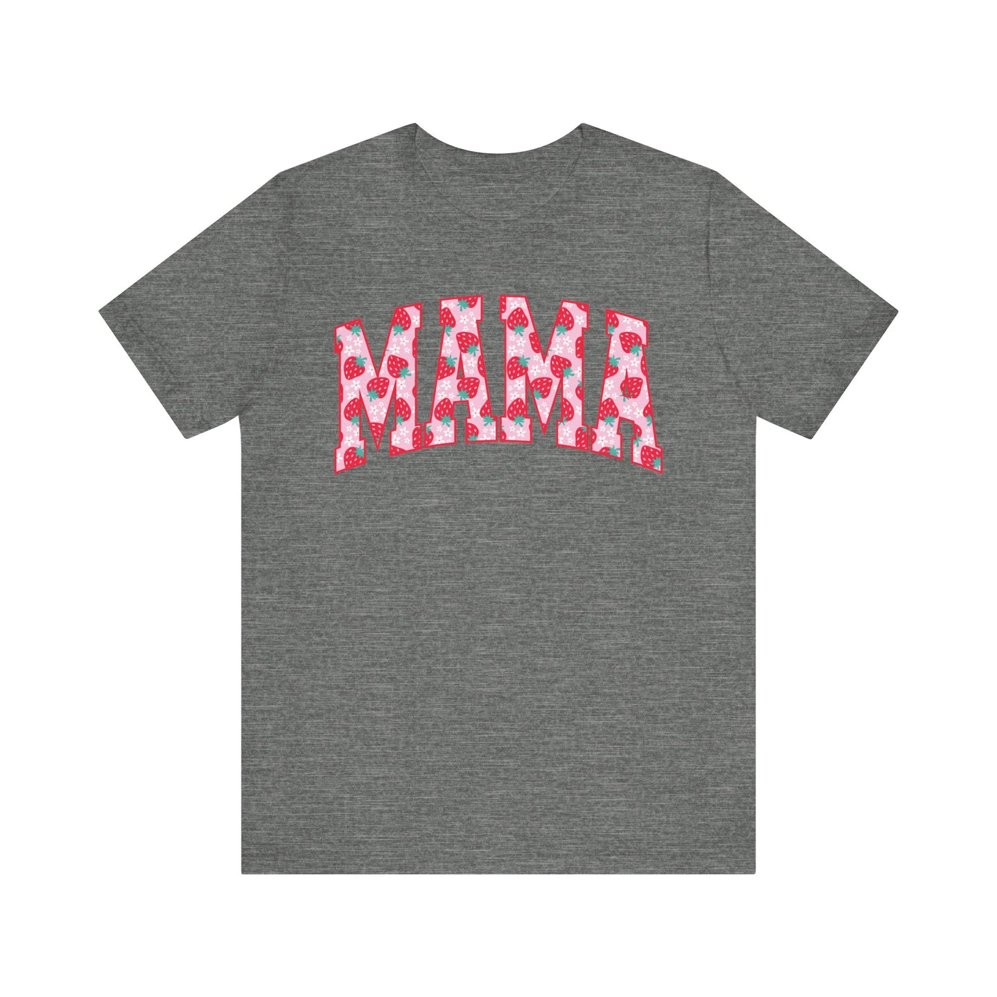Mama Floral Print Unisex Jersey Tee - Perfect Gift for Moms