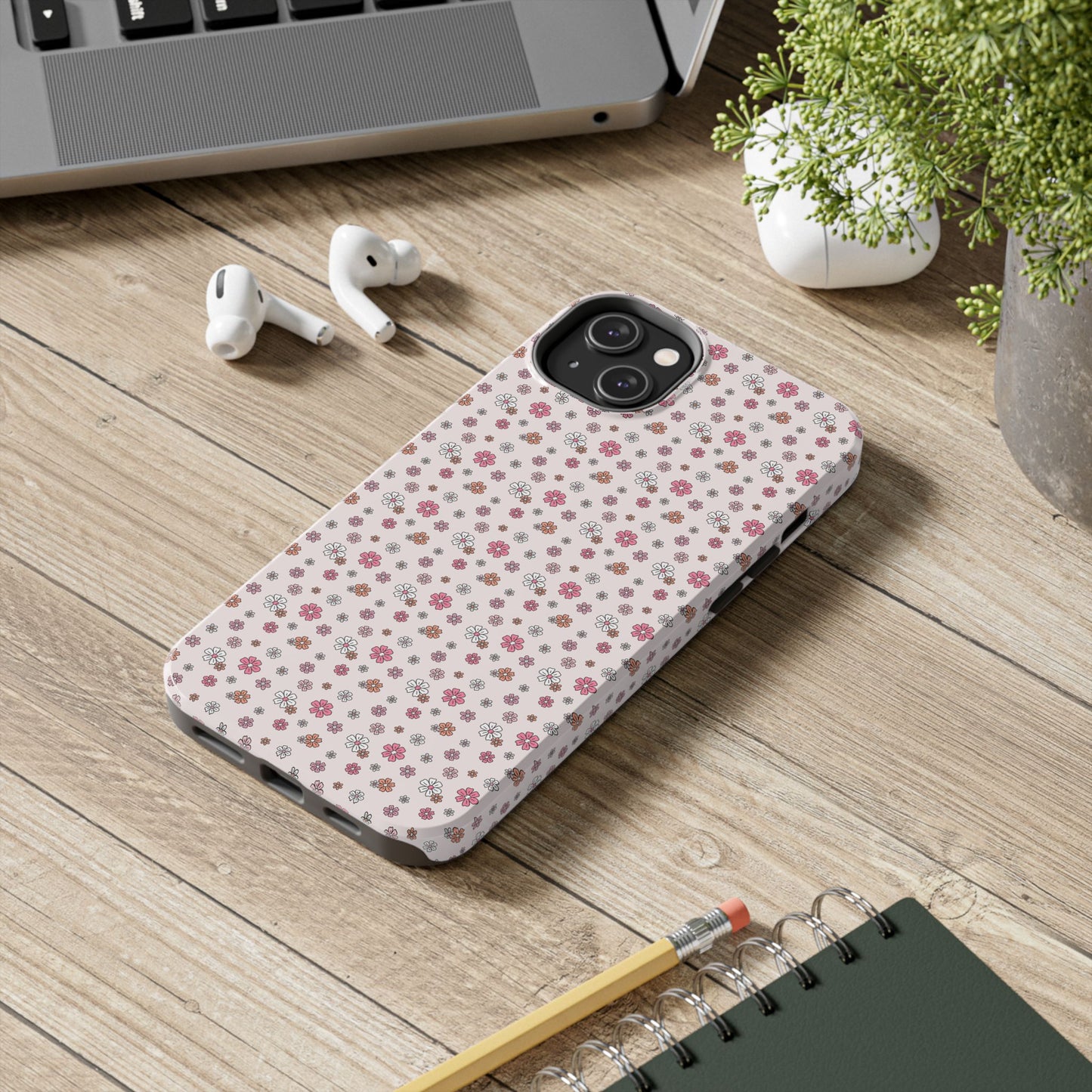 Floral Tough Phone Cases – Durable, Stylish Protection for Your Phone, Gift for Her, Cute Flower Design, Spring Aesthetic, Nature Lovers