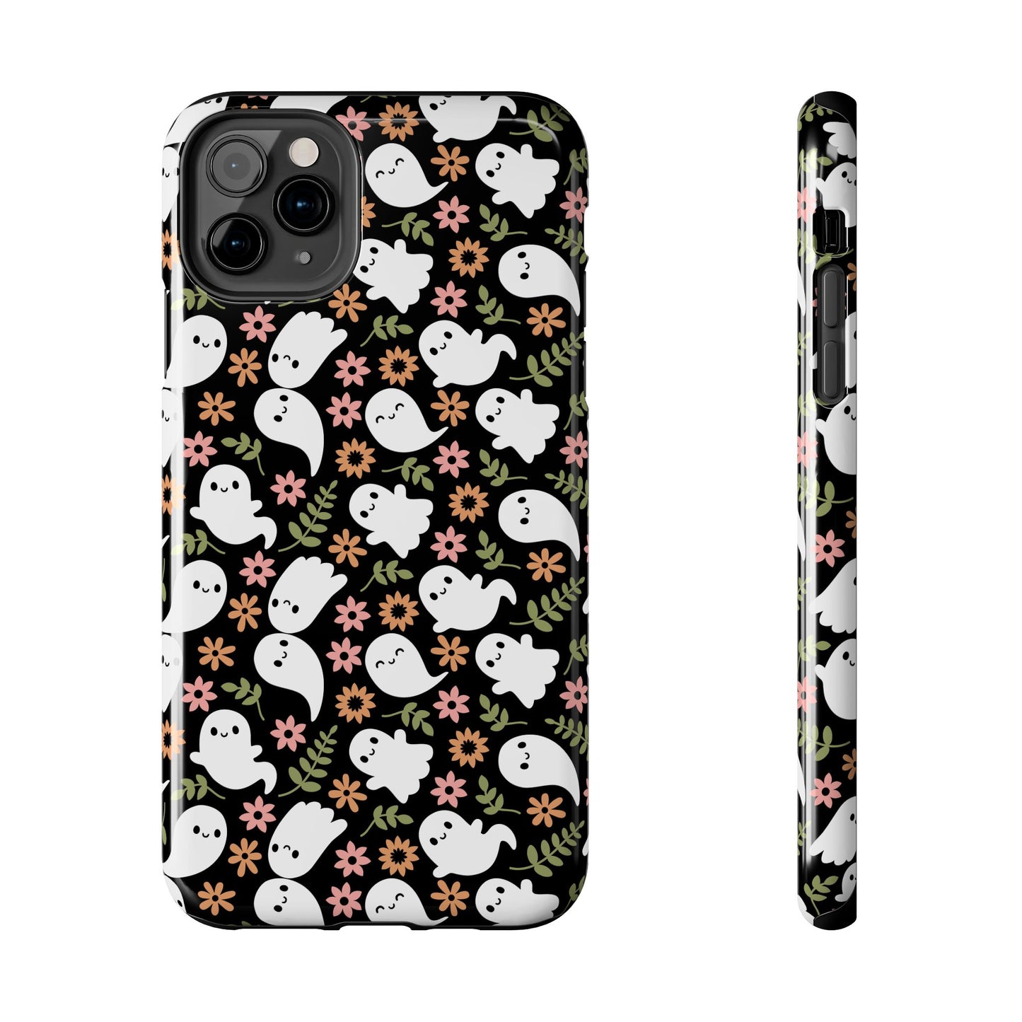 Cute Ghosts Tough Phone Cases | Spooky Fun Protection | Halloween Gift | Trendy Cell Phone Cover