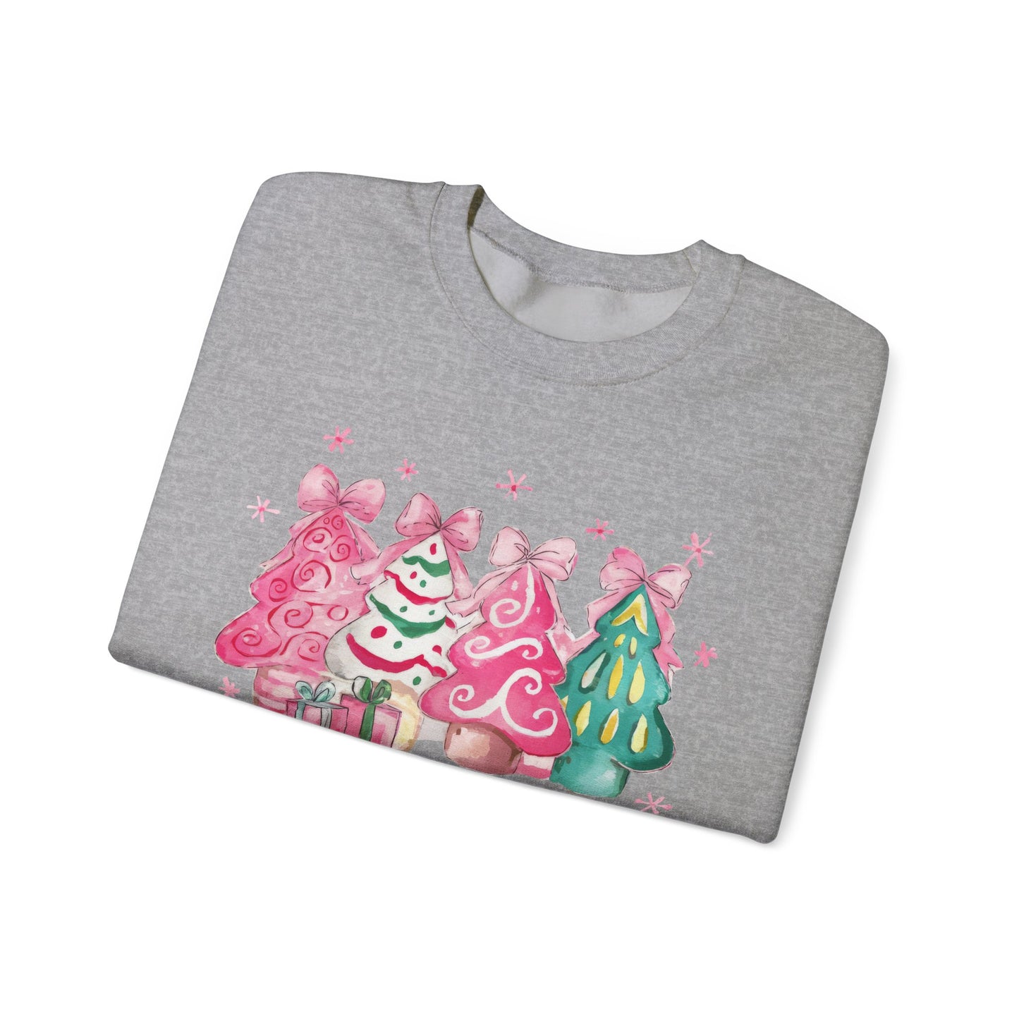 Oh Christmas Tree Sweatshirt - Holiday Cozy Winter Jumper Pullover Xmas Gift, Unisex Crewneck Sweater, Festive Apparel, Christmas Tree Shirt