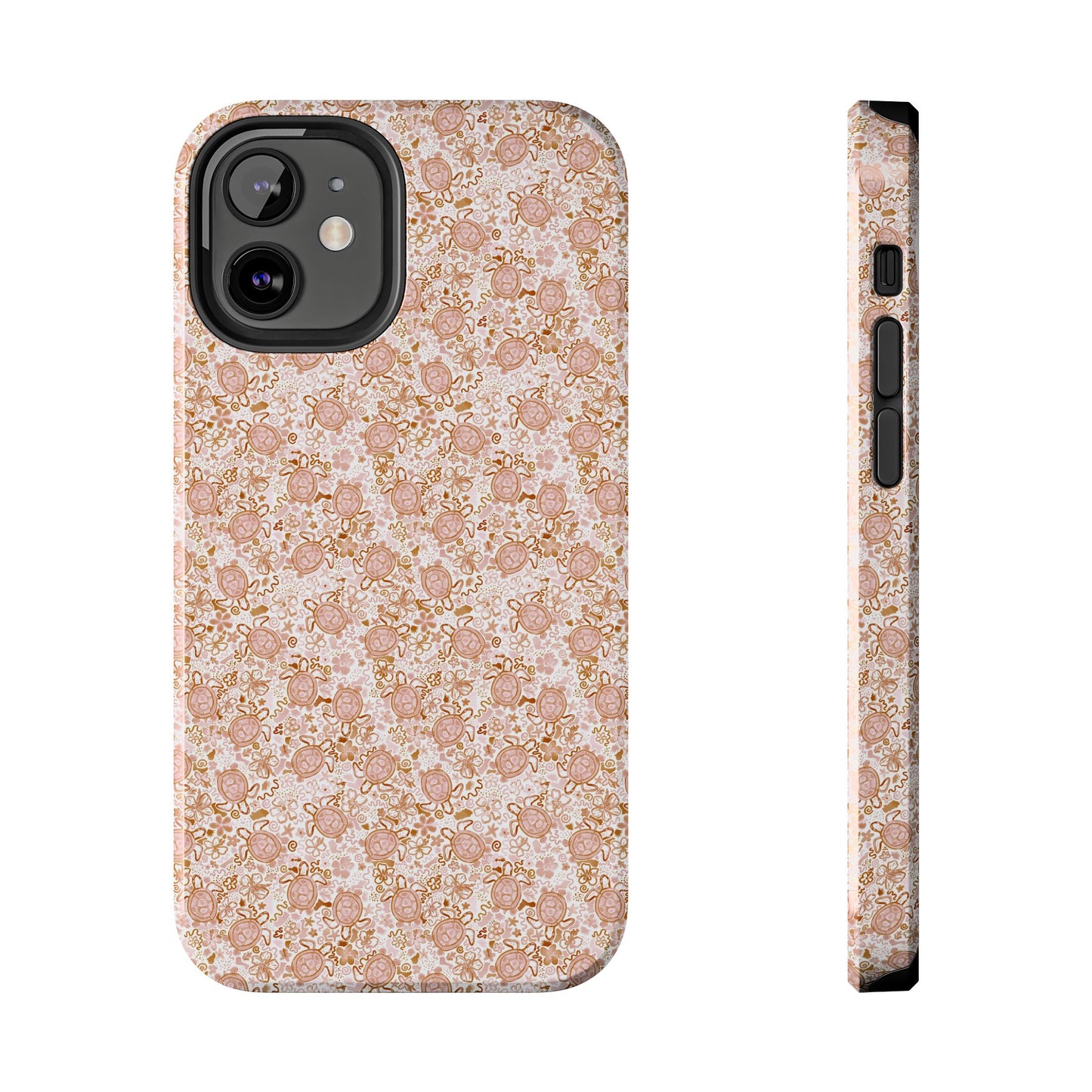 Tough Phone Case - Boho Turtle Design π’
