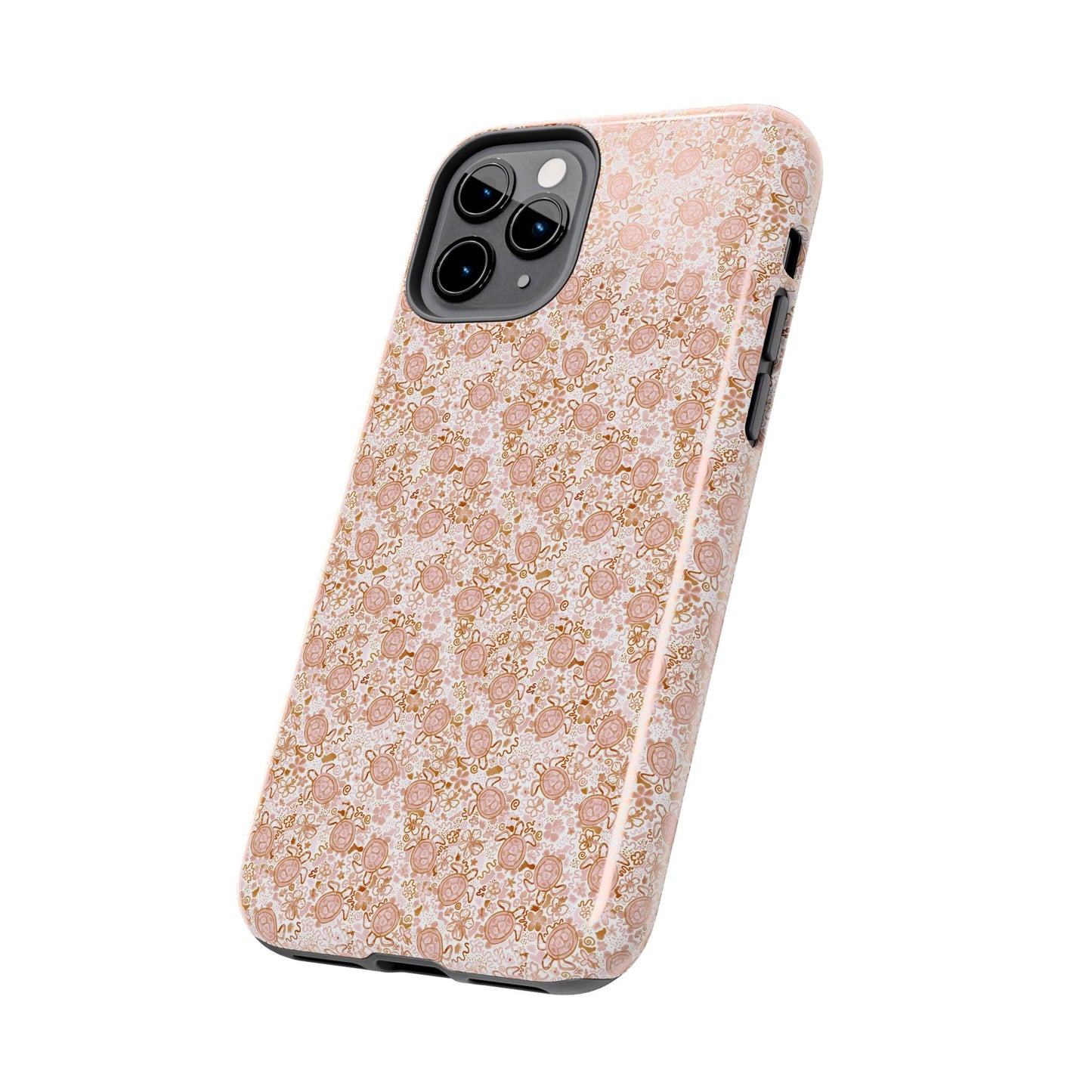 Tough Phone Case - Boho Turtle Design π’
