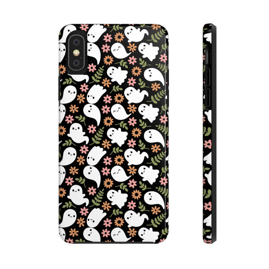 Cute Ghosts Tough Phone Cases | Spooky Fun Protection | Halloween Gift | Trendy Cell Phone Cover
