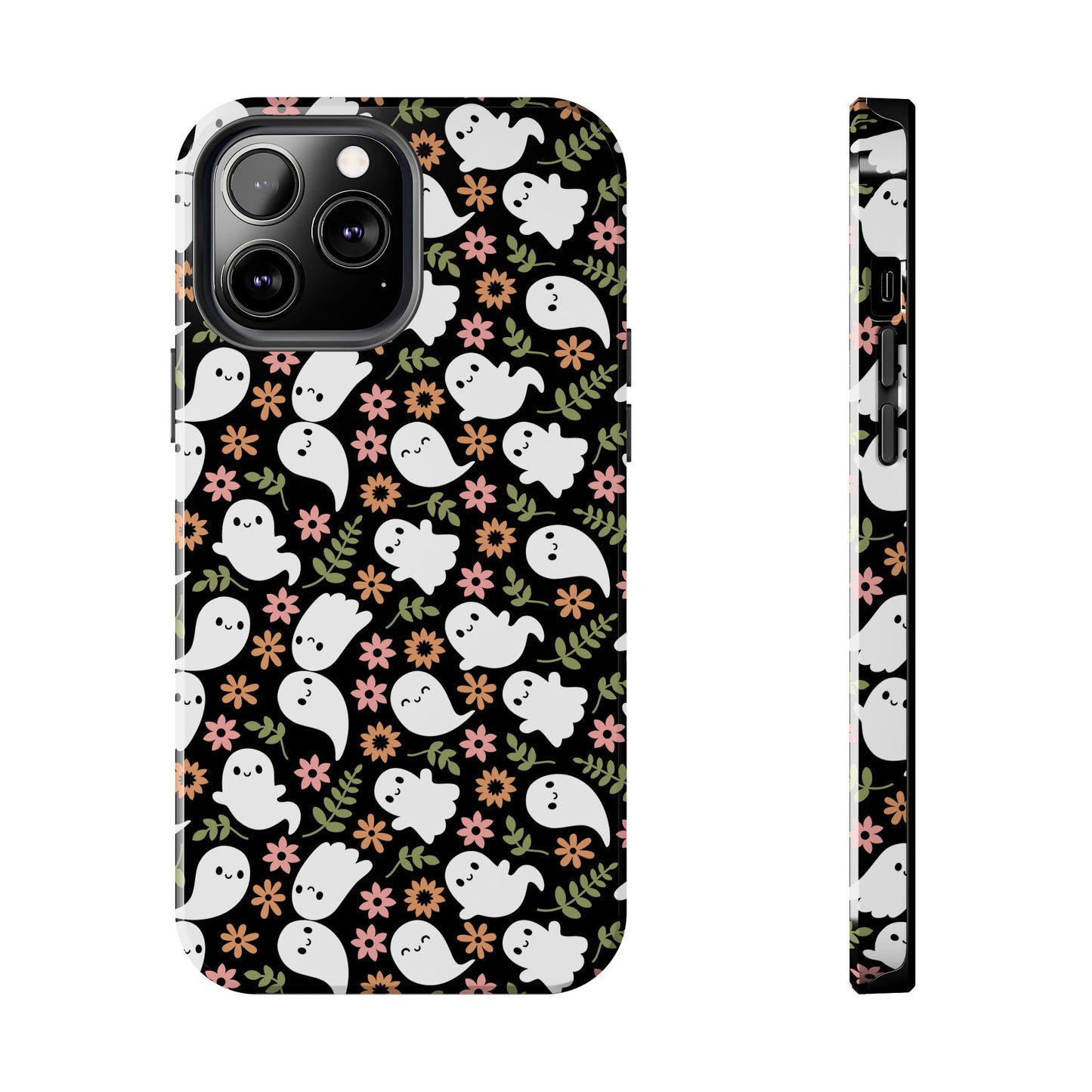 Cute Ghosts Tough Phone Cases | Spooky Fun Protection | Halloween Gift | Trendy Cell Phone Cover