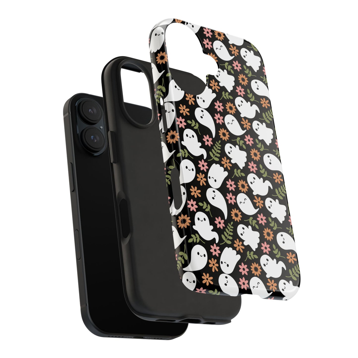 Cute Ghosts Tough Phone Cases | Spooky Fun Protection | Halloween Gift | Trendy Cell Phone Cover