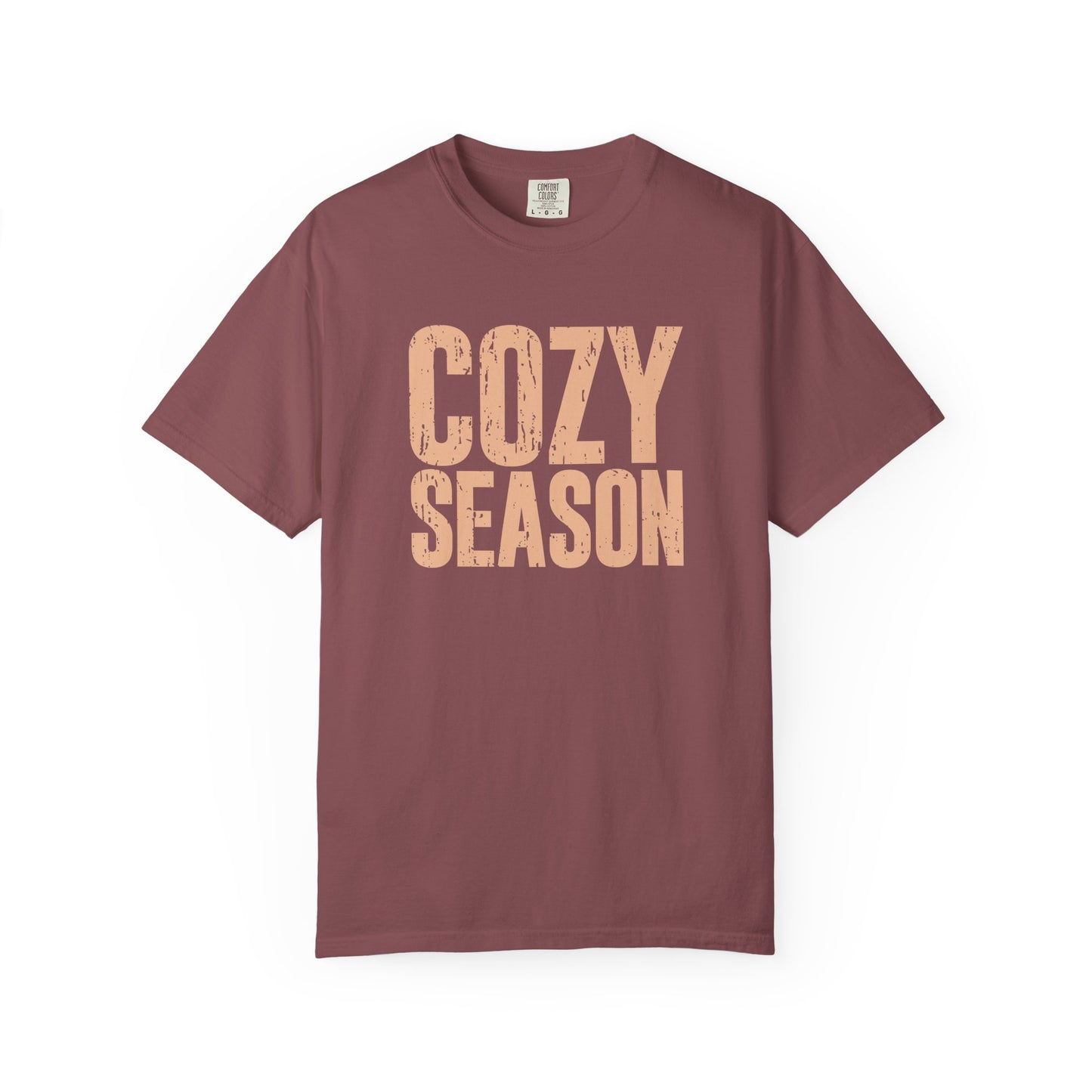 Cozy Season T-shirt for Autumn Vibes | Unisex Garment-Dyed Tee, Fall Apparel, Seasonal Fashion, Casual Wear, Gift Idea