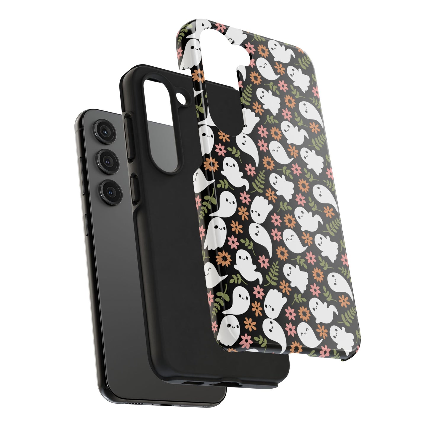 Cute Ghosts Tough Phone Cases | Spooky Fun Protection | Halloween Gift | Trendy Cell Phone Cover