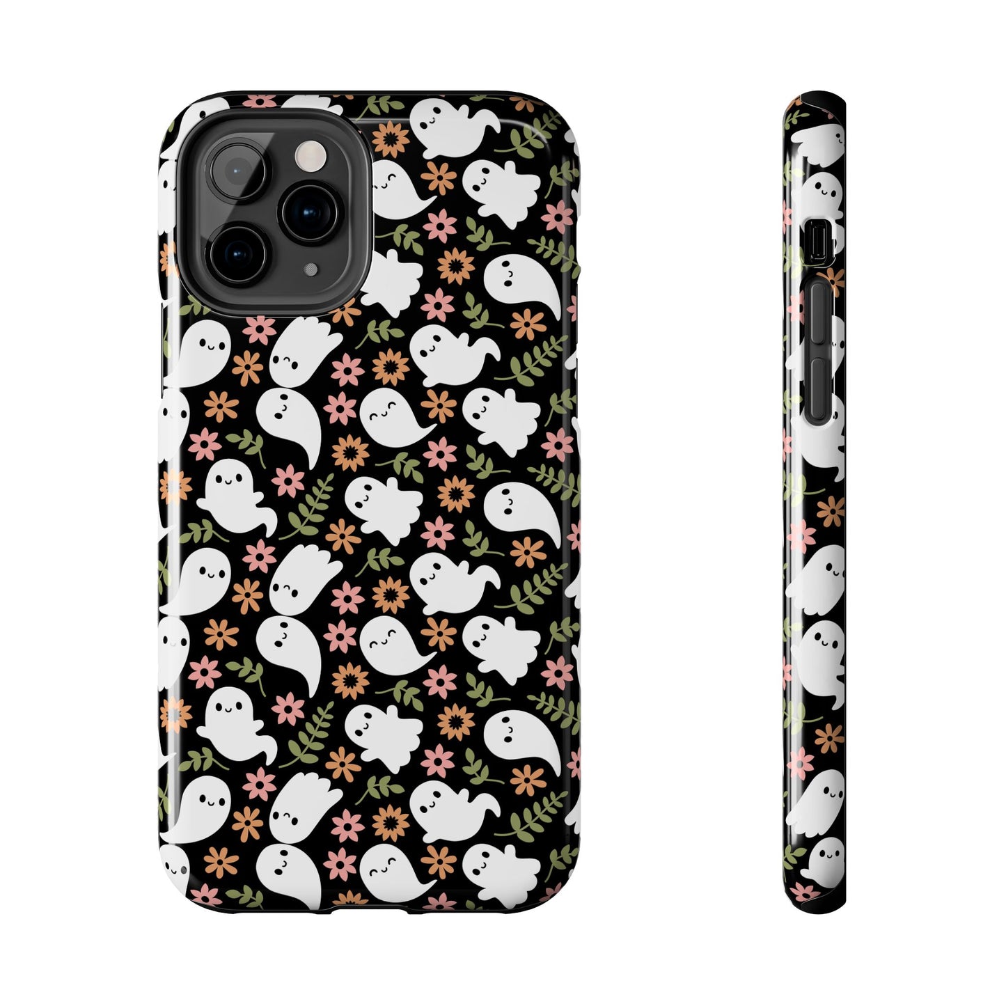 Cute Ghosts Tough Phone Cases | Spooky Fun Protection | Halloween Gift | Trendy Cell Phone Cover