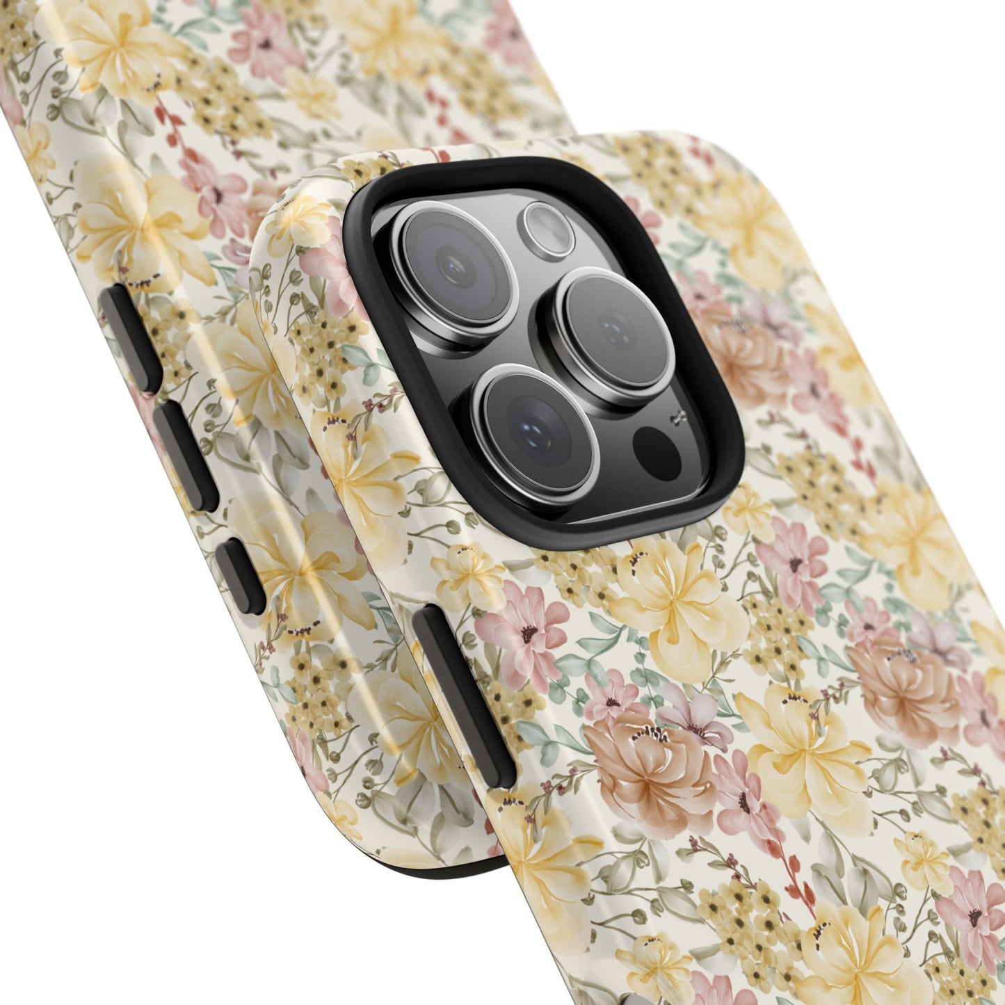 Floral Tough Phone Cases - Durable Protection, Stylish Accessories for Garden Lovers, Nature Enthusiasts, Birthdays, Holidays