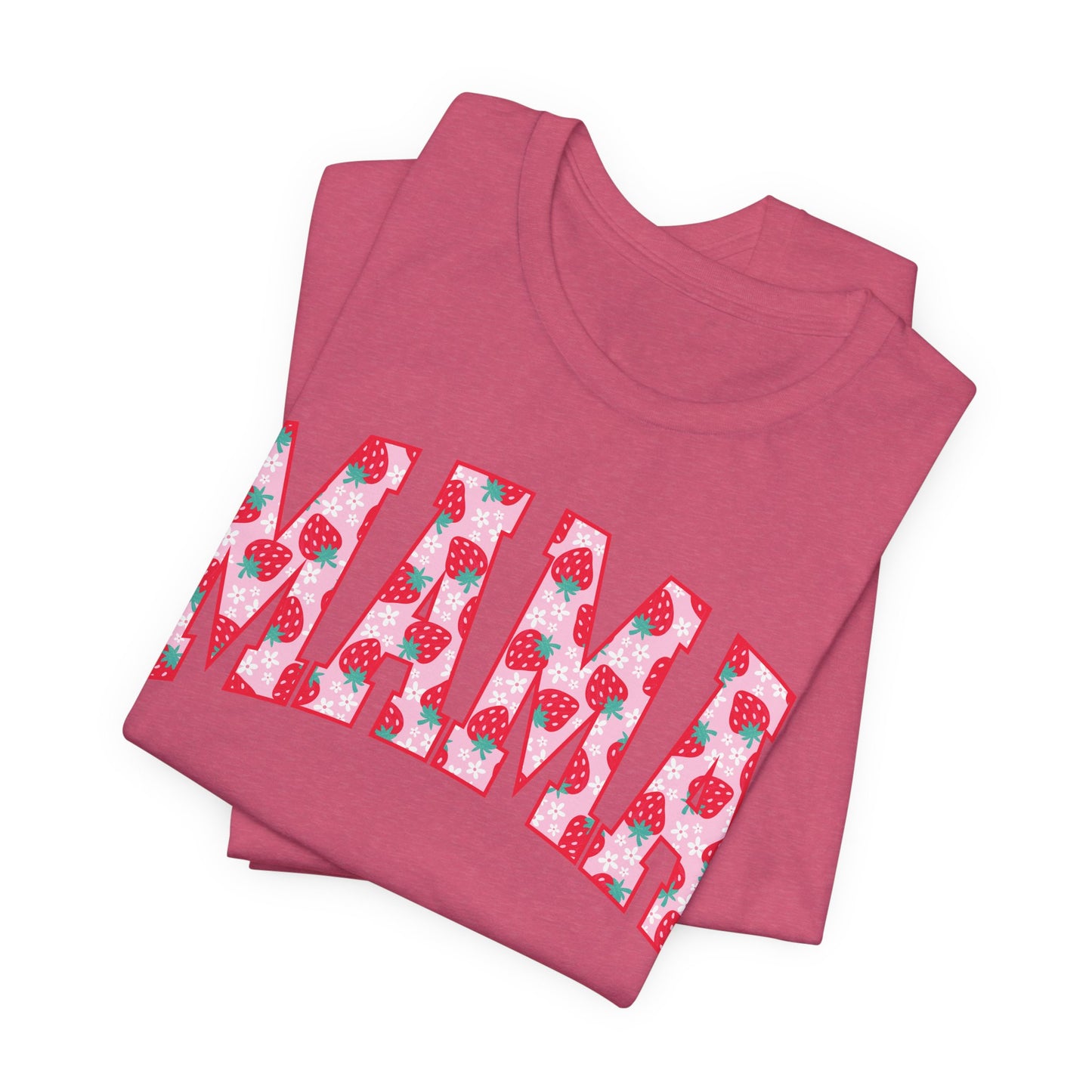 Mama Floral Print Unisex Jersey Tee - Perfect Gift for Moms