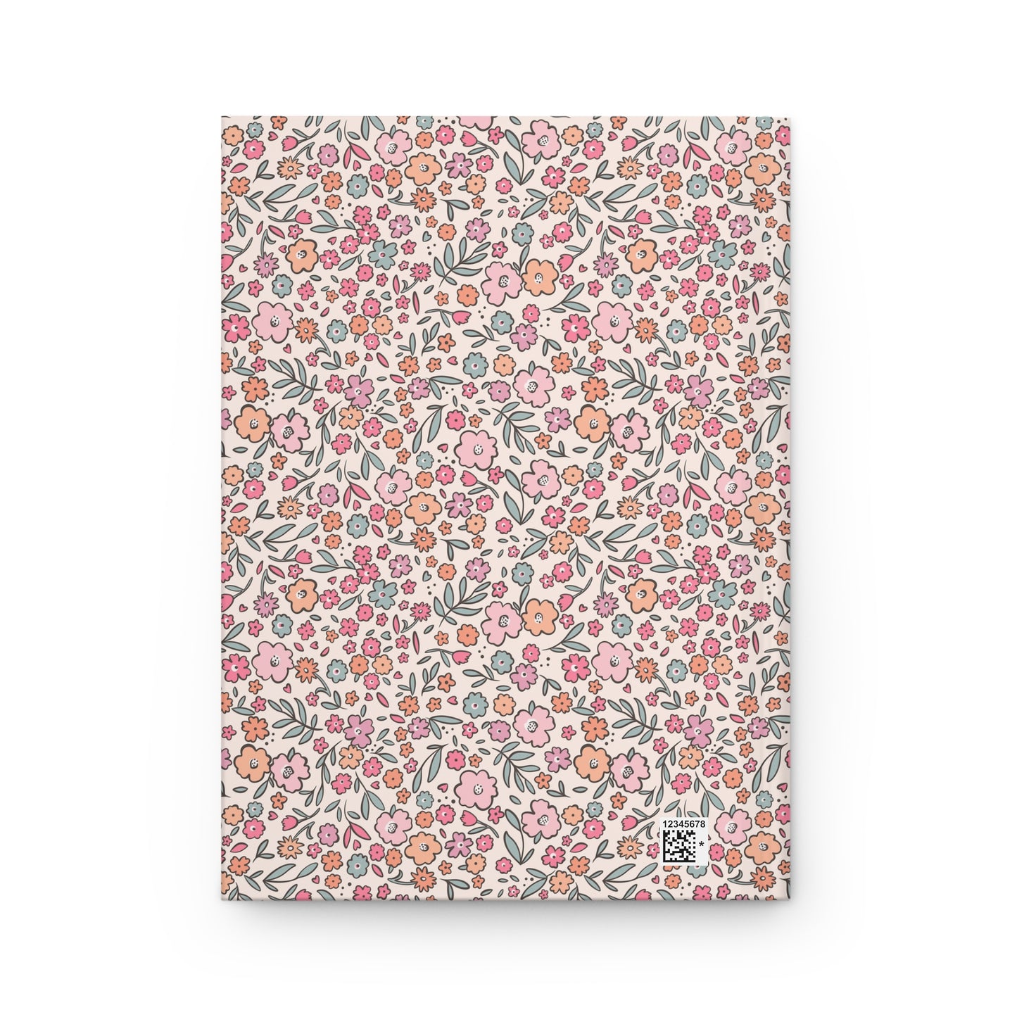 Floral Hardcover Journal - Pretty Notebook for Writing, Journal, Diary, Gift for Her, Creative Planner