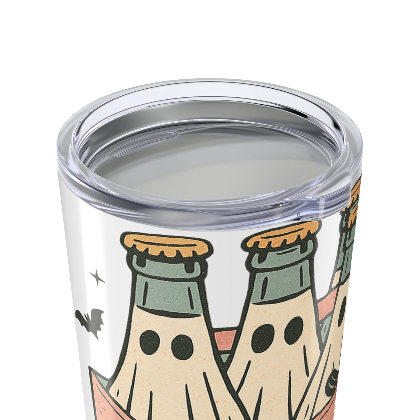 Spooky Halloween Tumbler, Just Here for the Boo's, Fun and Festive Drinkware, Perfect for Fall Parties, Halloween Gifts, Trick or Treat