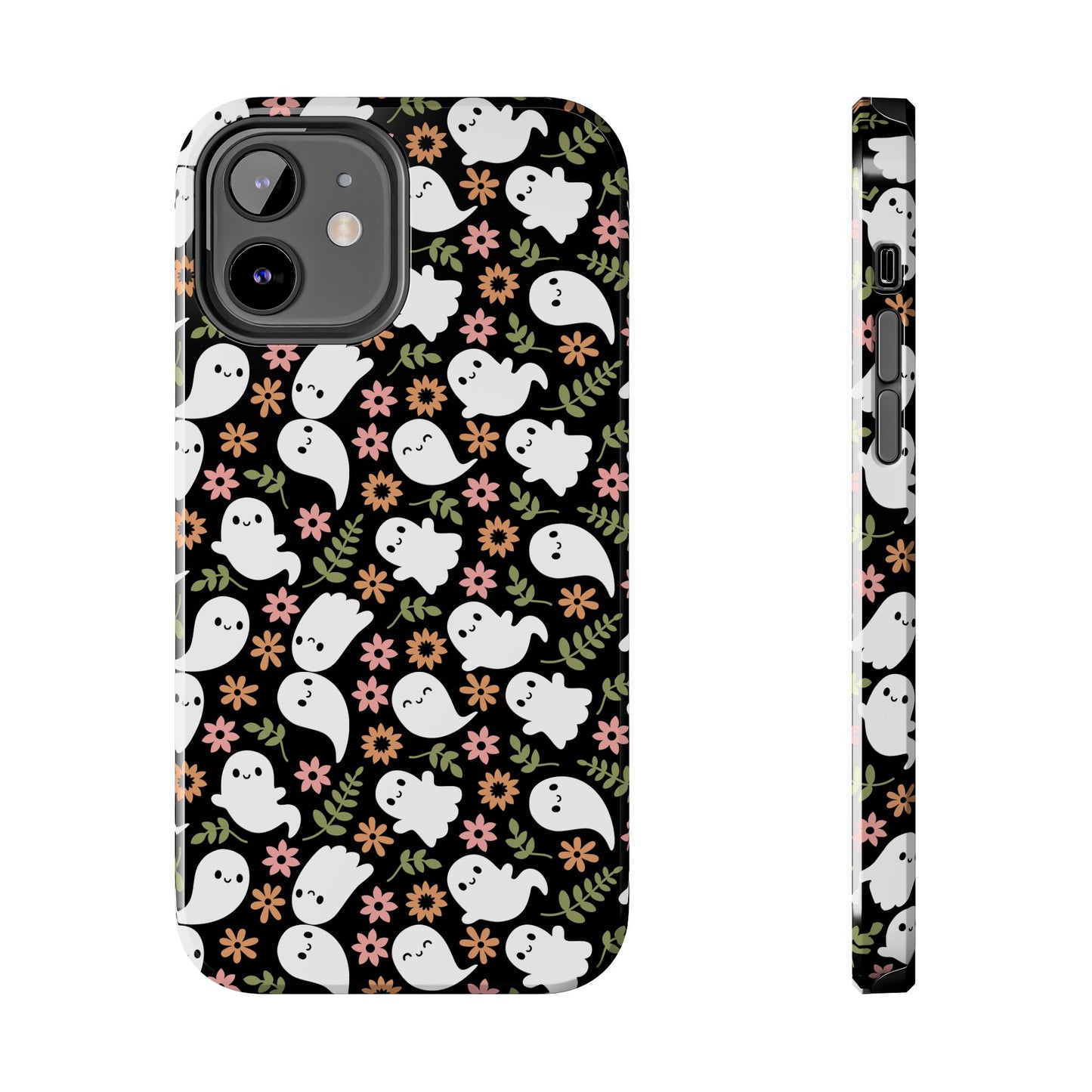 Cute Ghosts Tough Phone Cases | Spooky Fun Protection | Halloween Gift | Trendy Cell Phone Cover