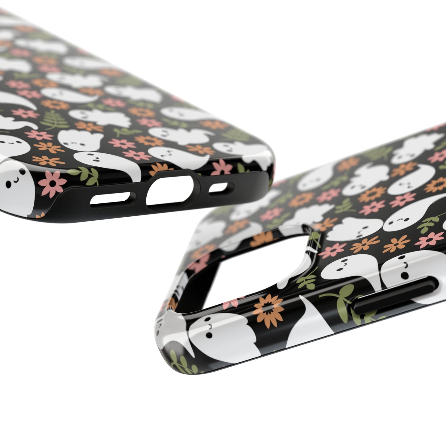 Cute Ghosts Tough Phone Cases | Spooky Fun Protection | Halloween Gift | Trendy Cell Phone Cover