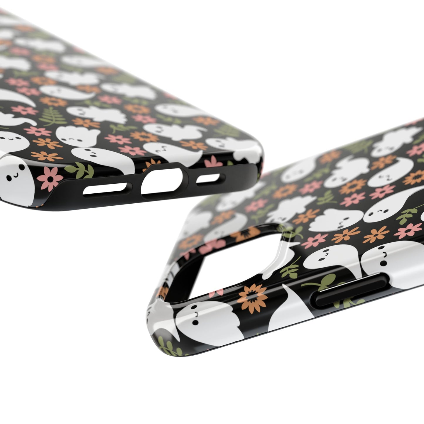 Cute Ghosts Tough Phone Cases | Spooky Fun Protection | Halloween Gift | Trendy Cell Phone Cover