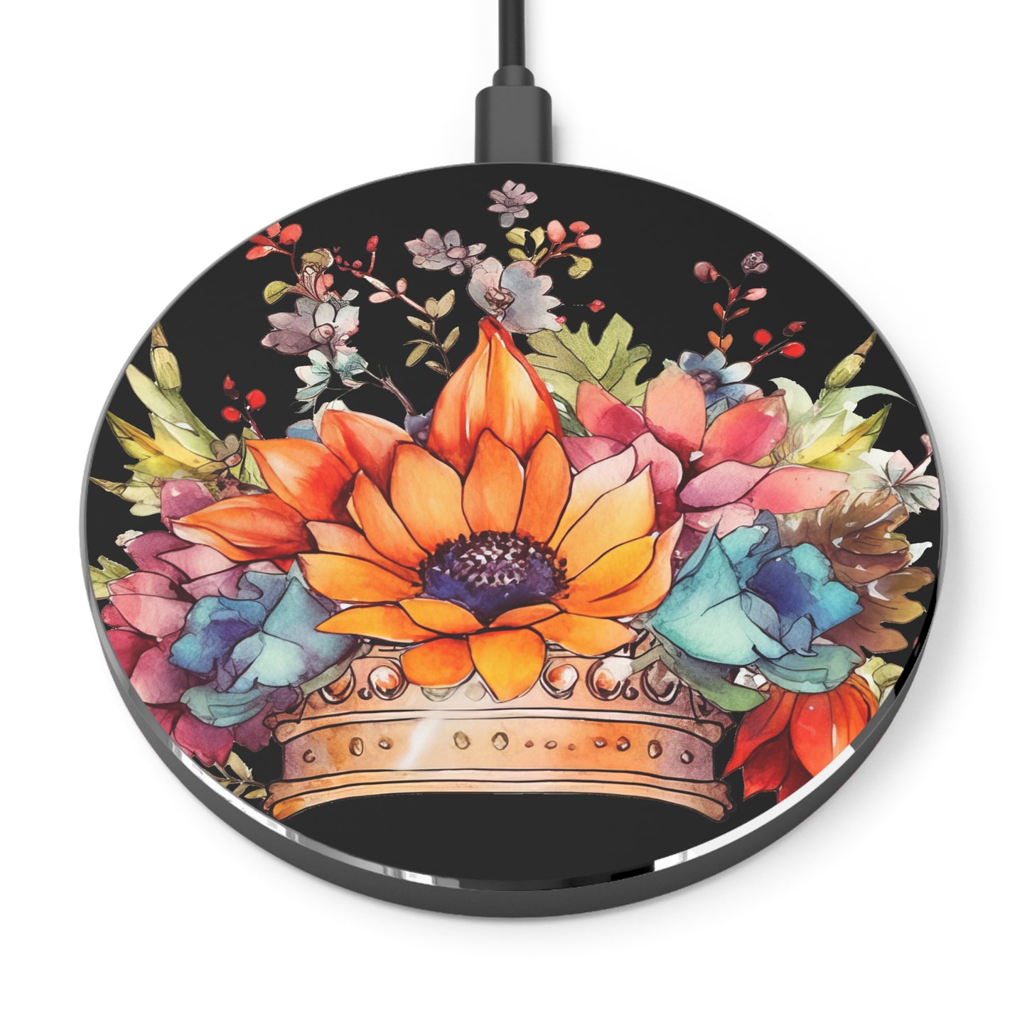 Floral Queen Wireless Charger