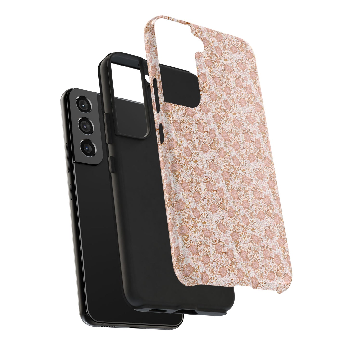 Tough Phone Case - Boho Turtle Design π’