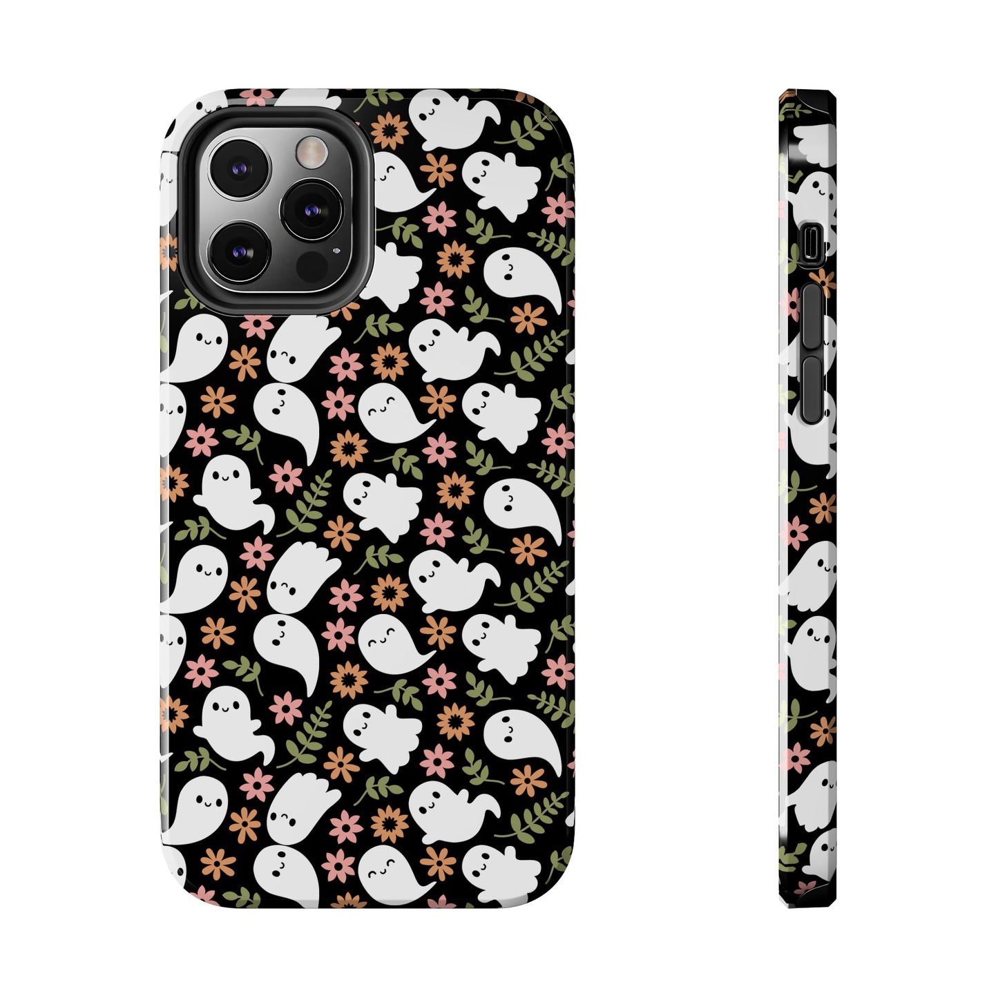 Cute Ghosts Tough Phone Cases | Spooky Fun Protection | Halloween Gift | Trendy Cell Phone Cover