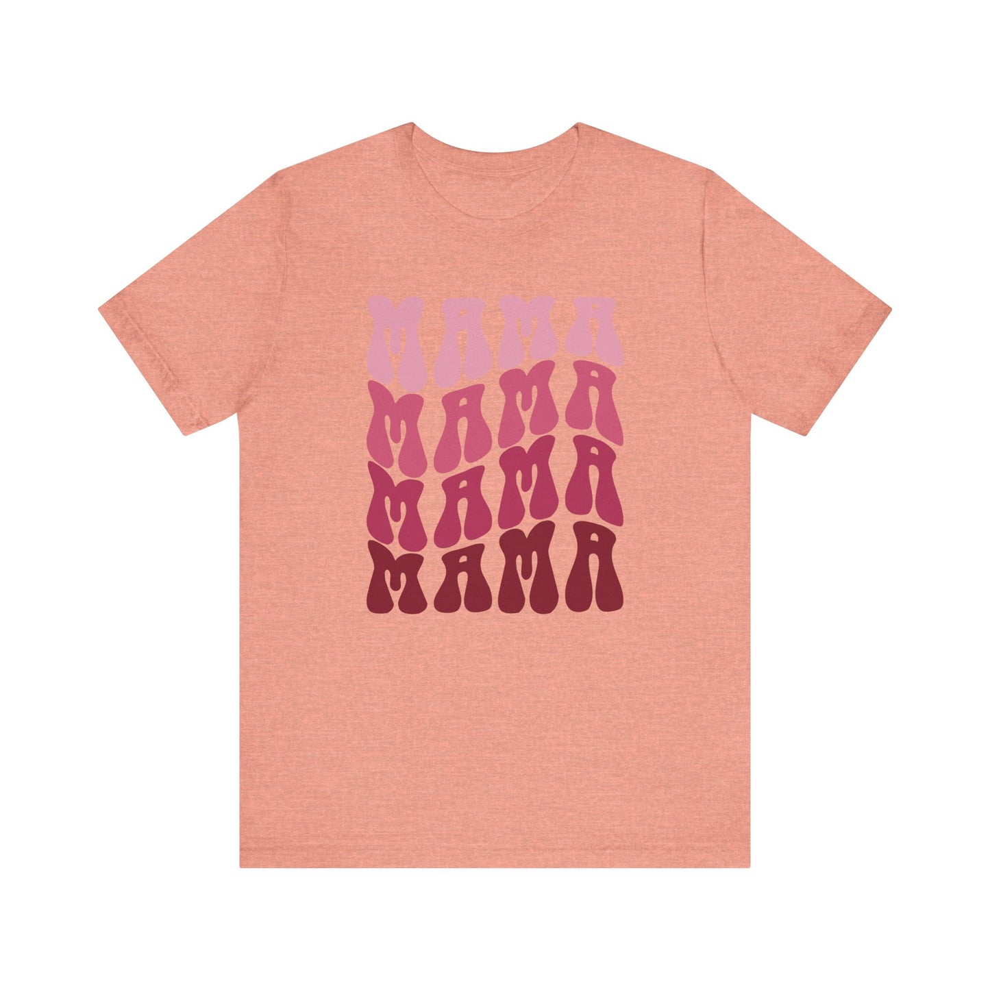 Mama Love Unisex Tee - Perfect Gift for Moms, Cute Mother's Day Shirt, Casual Wear, Graphic Tee, Family Celebration