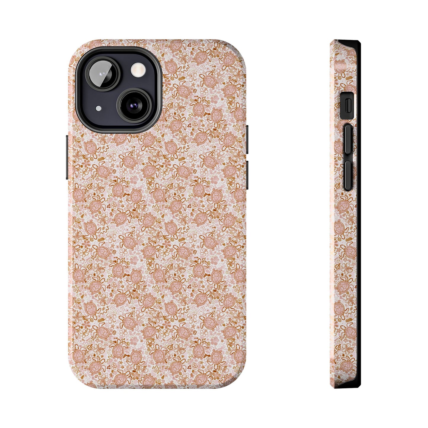 Tough Phone Case - Boho Turtle Design π’