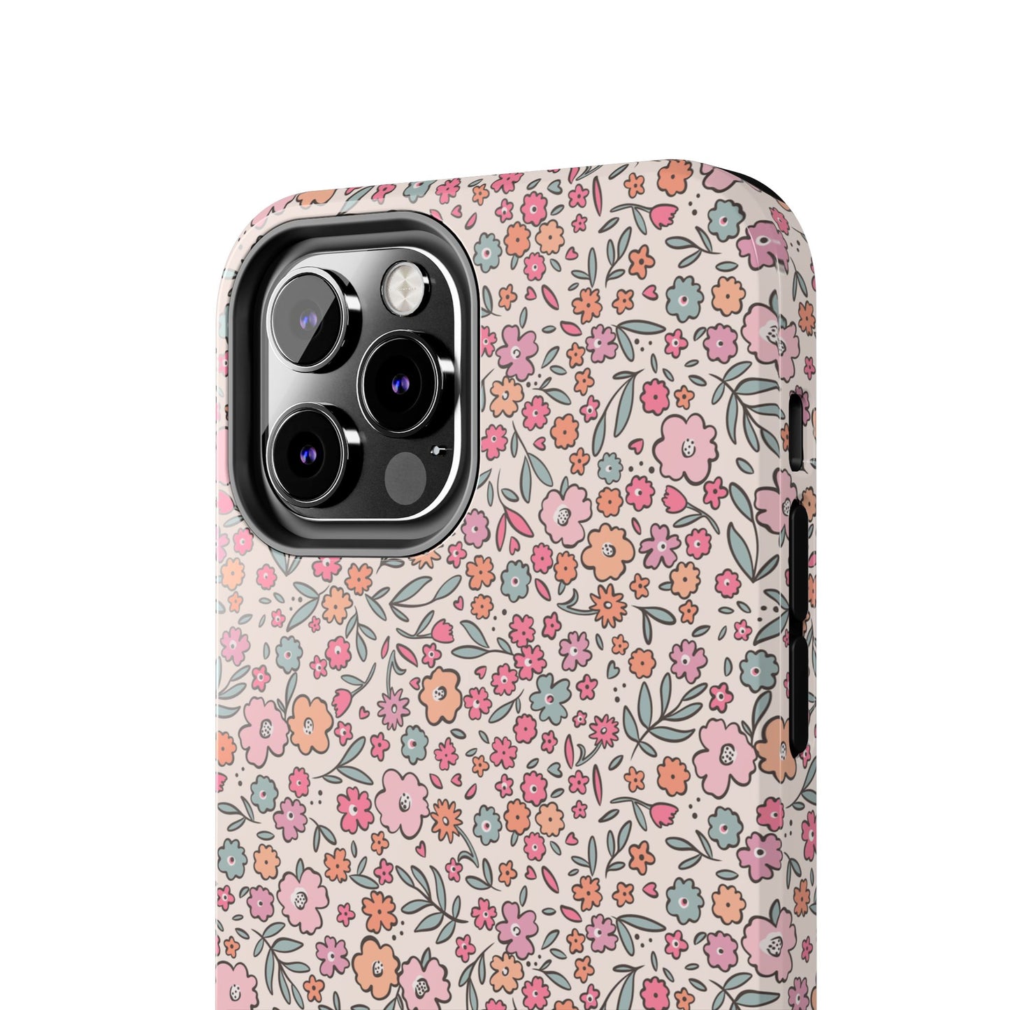 Floral Tough Phone Cases - Stylish Protection, Unique Gifts, Spring Decor, Flower Pattern, Durable Accessory