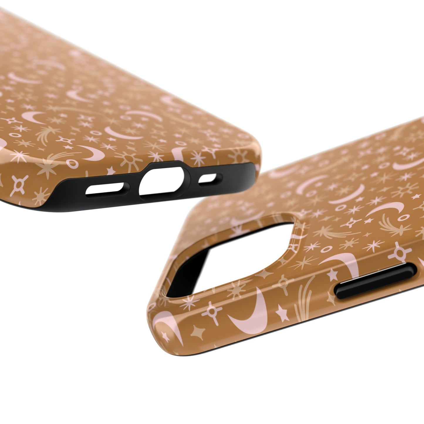 Celestial Tough Phone Cases - Starry Night, Astrology, Boho Chic, Gift for Her, Moon Phase Design