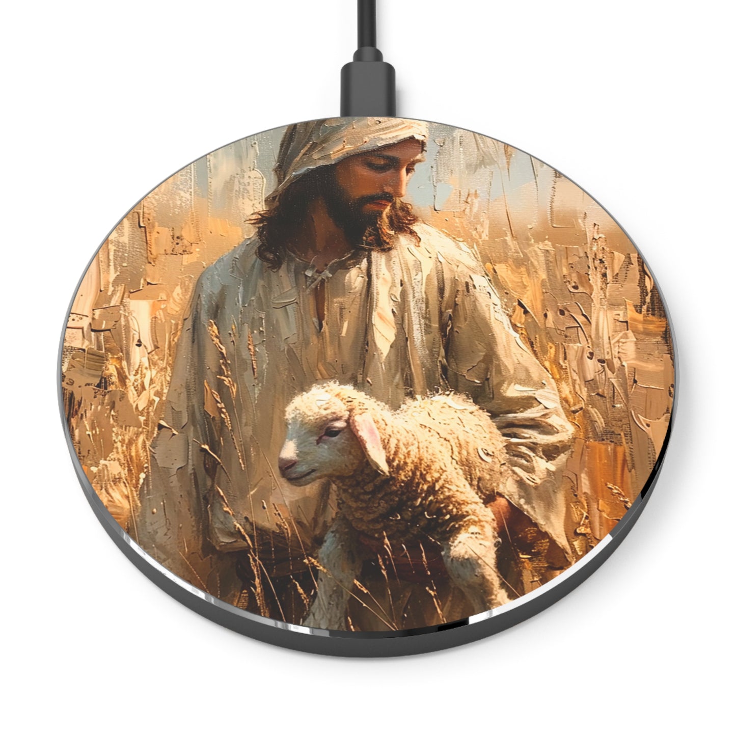 Protector of the Innocent Wireless Charger, Christian Themed Wireless Charger, Iphone Charger, Samsung Charger