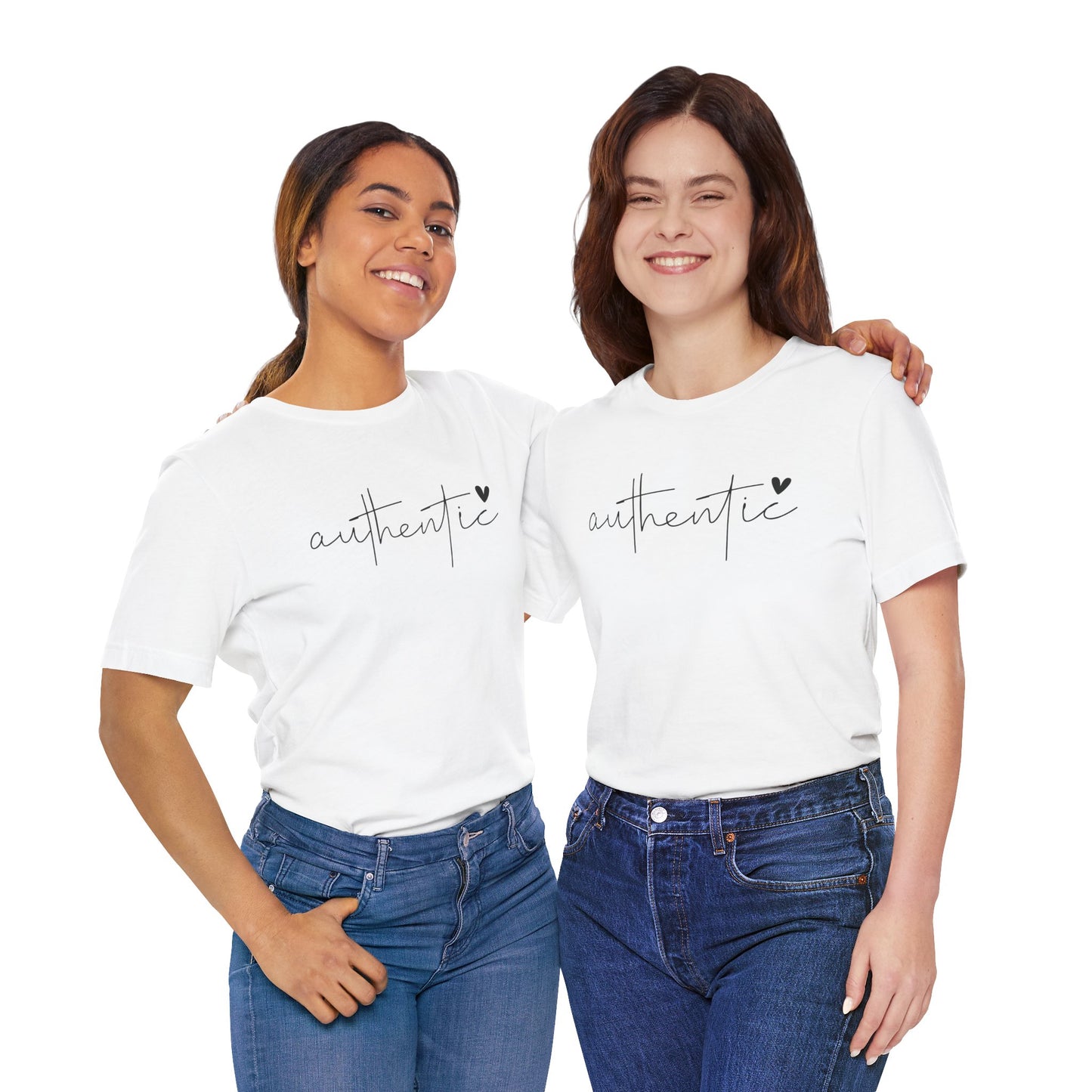 Authentic Unisex Short Sleeve Tee - Embrace Your True Self