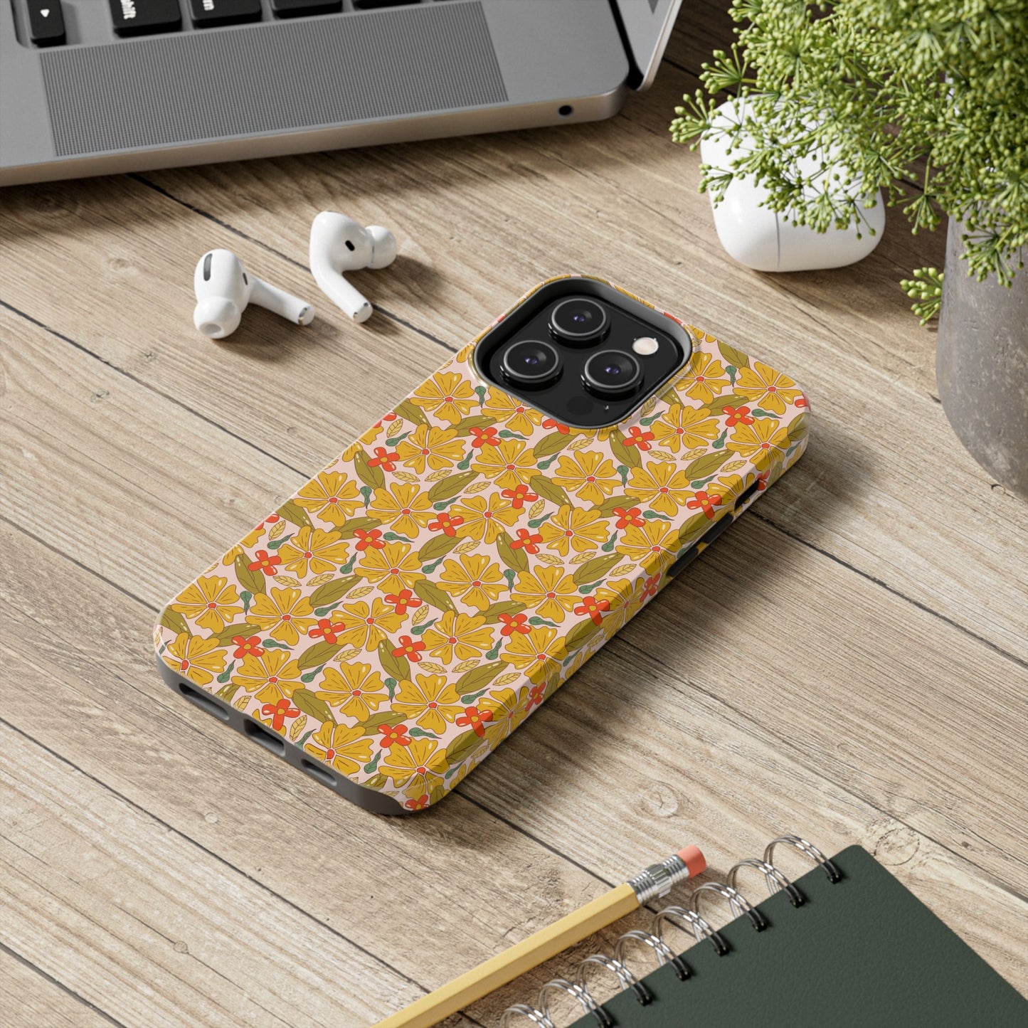 Golden BloomTough Phone Cases