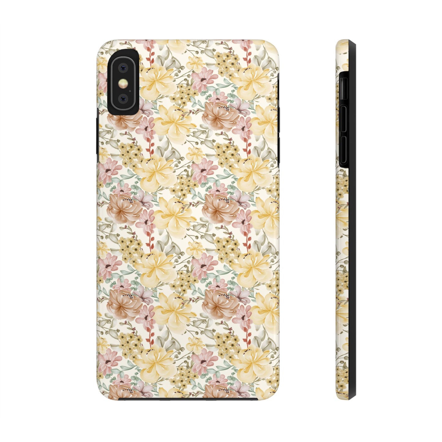 Floral Tough Phone Cases - Durable Protection, Stylish Accessories for Garden Lovers, Nature Enthusiasts, Birthdays, Holidays