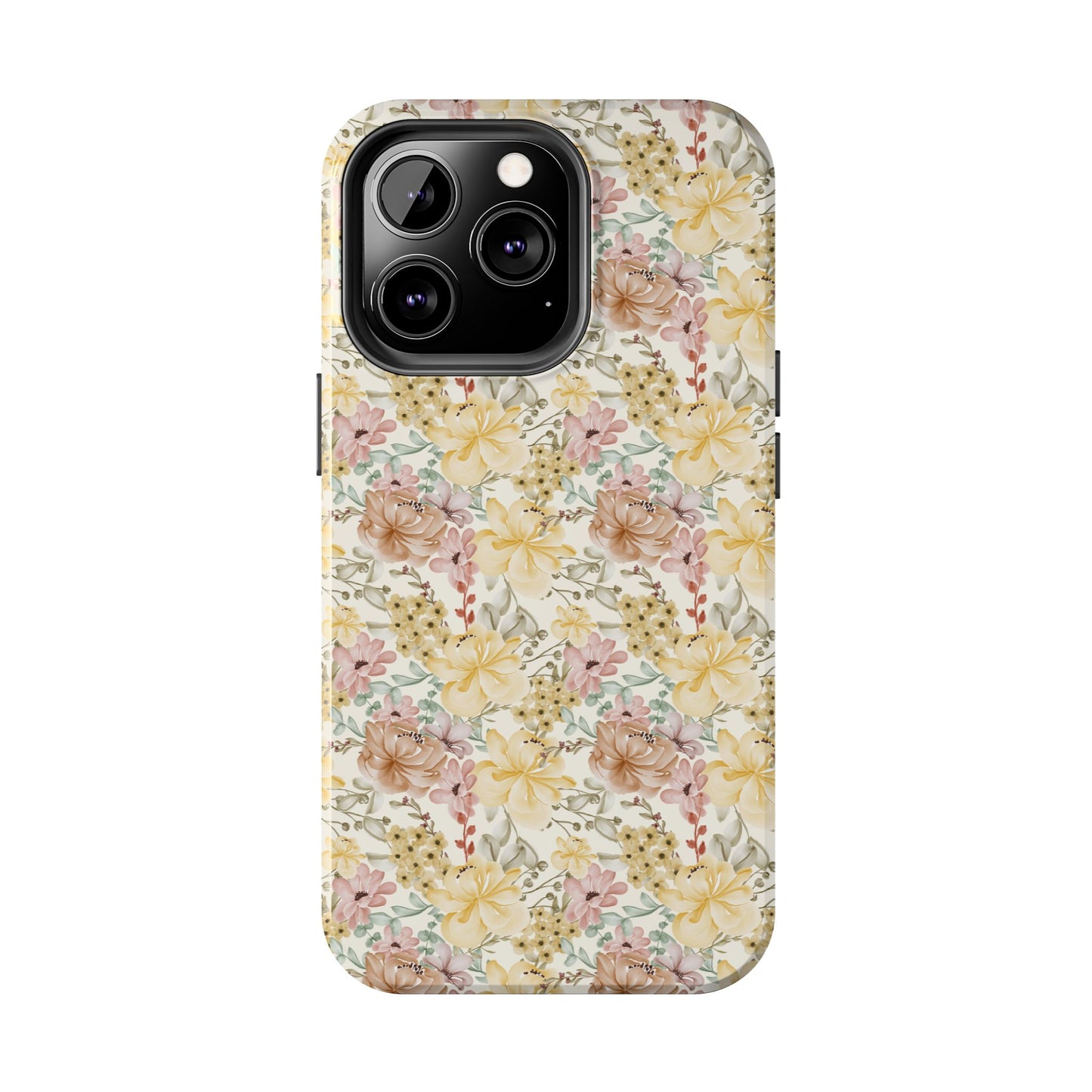 Floral Tough Phone Cases - Durable Protection, Stylish Accessories for Garden Lovers, Nature Enthusiasts, Birthdays, Holidays