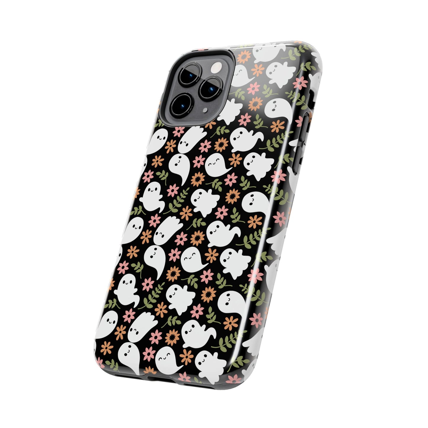 Cute Ghosts Tough Phone Cases | Spooky Fun Protection | Halloween Gift | Trendy Cell Phone Cover