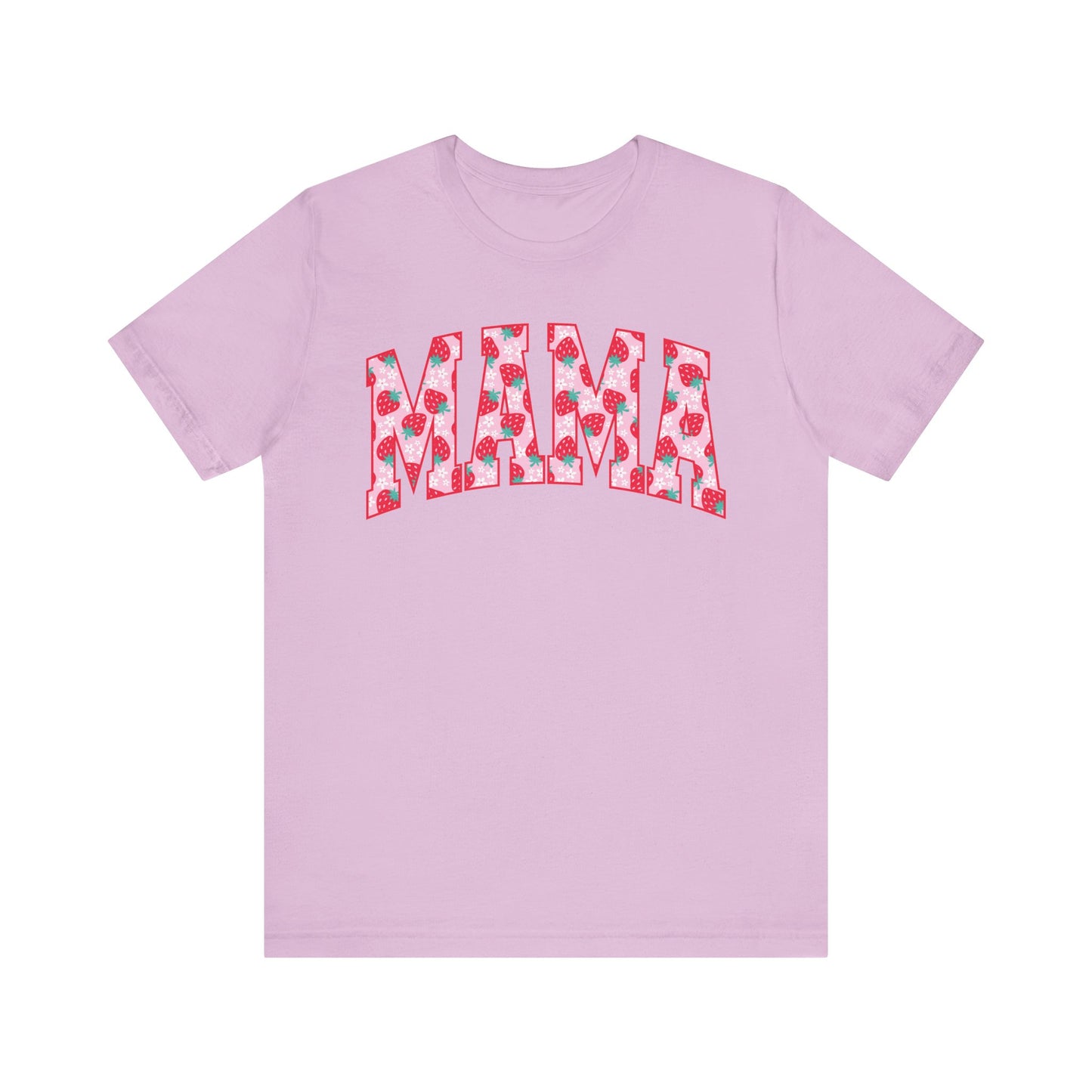 Mama Floral Print Unisex Jersey Tee - Perfect Gift for Moms