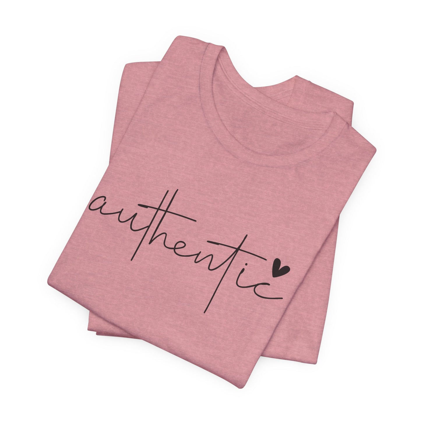 Authentic Unisex Short Sleeve Tee - Embrace Your True Self