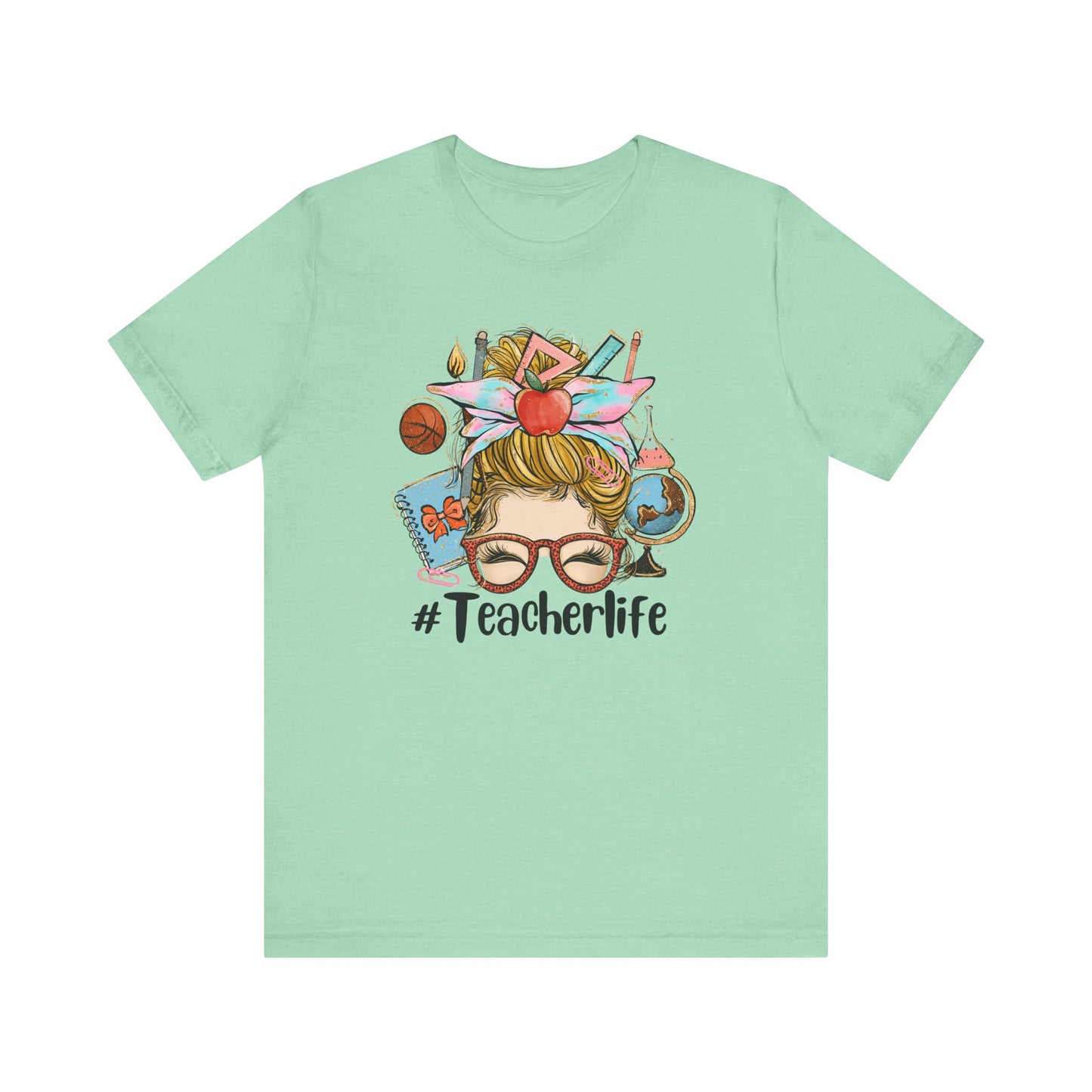 #TeacherLife Unisex Jersey Short Sleeve Tee - Perfect Gift for Teachers