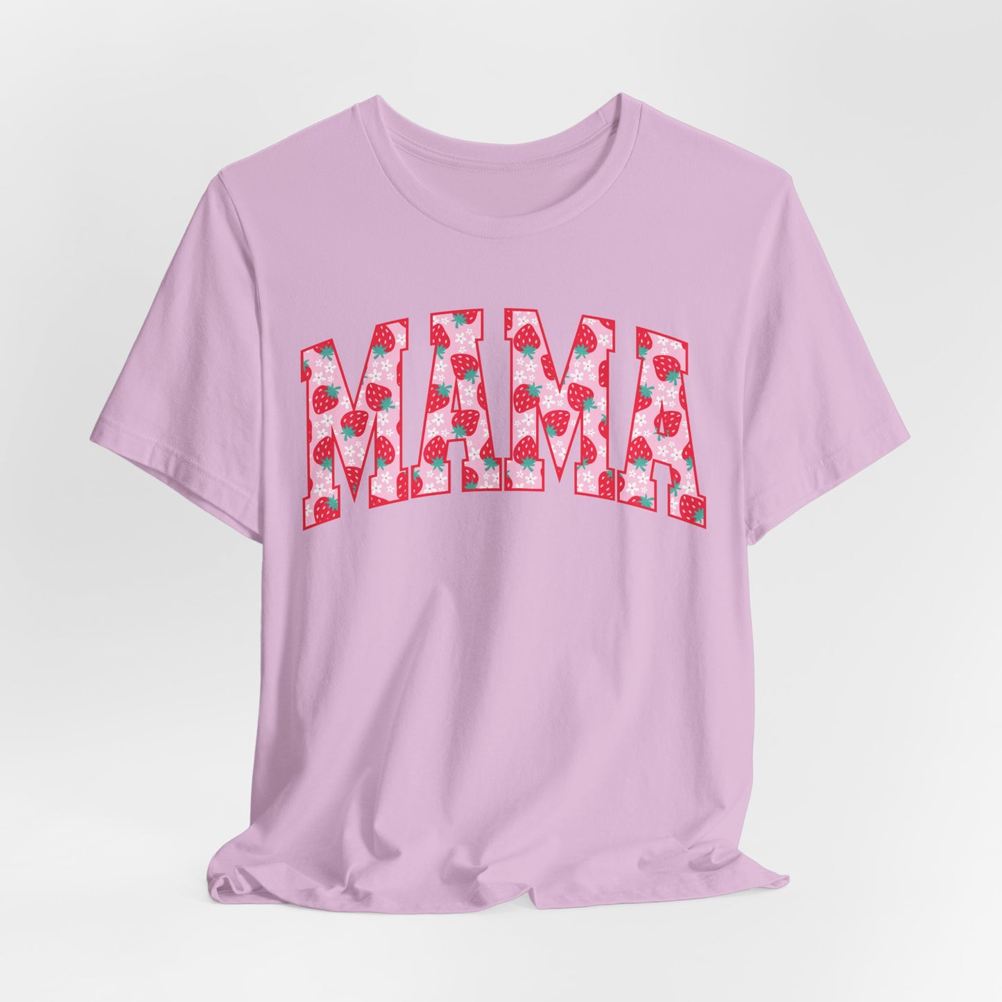 Mama Floral Print Unisex Jersey Tee - Perfect Gift for Moms