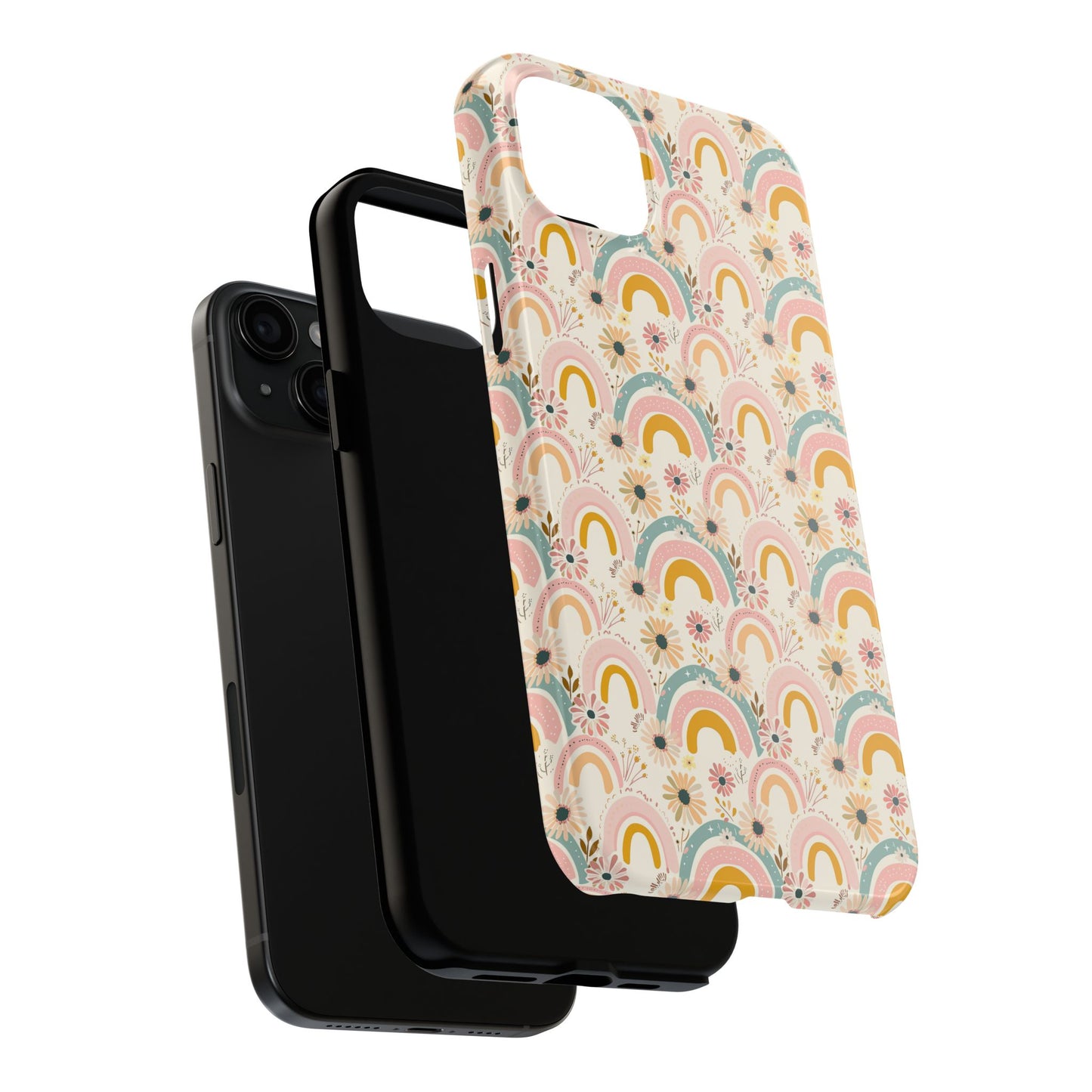 Phone Case - Muted Rainbow Design