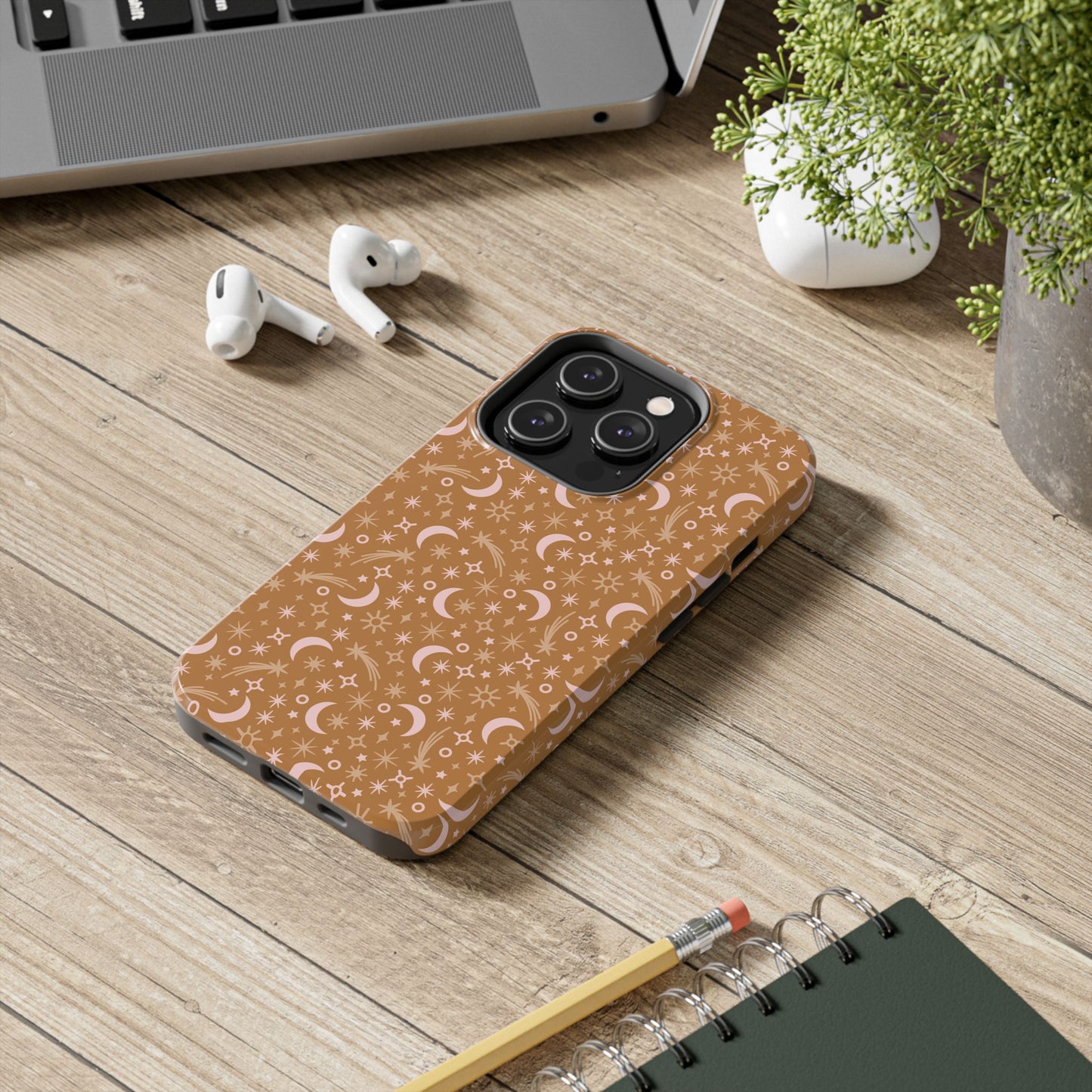 Celestial Tough Phone Cases - Starry Night, Astrology, Boho Chic, Gift for Her, Moon Phase Design