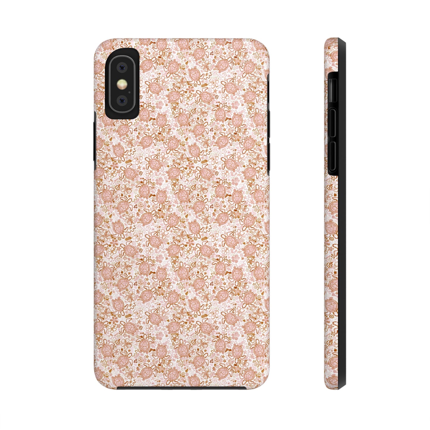 Tough Phone Case - Boho Turtle Design π’