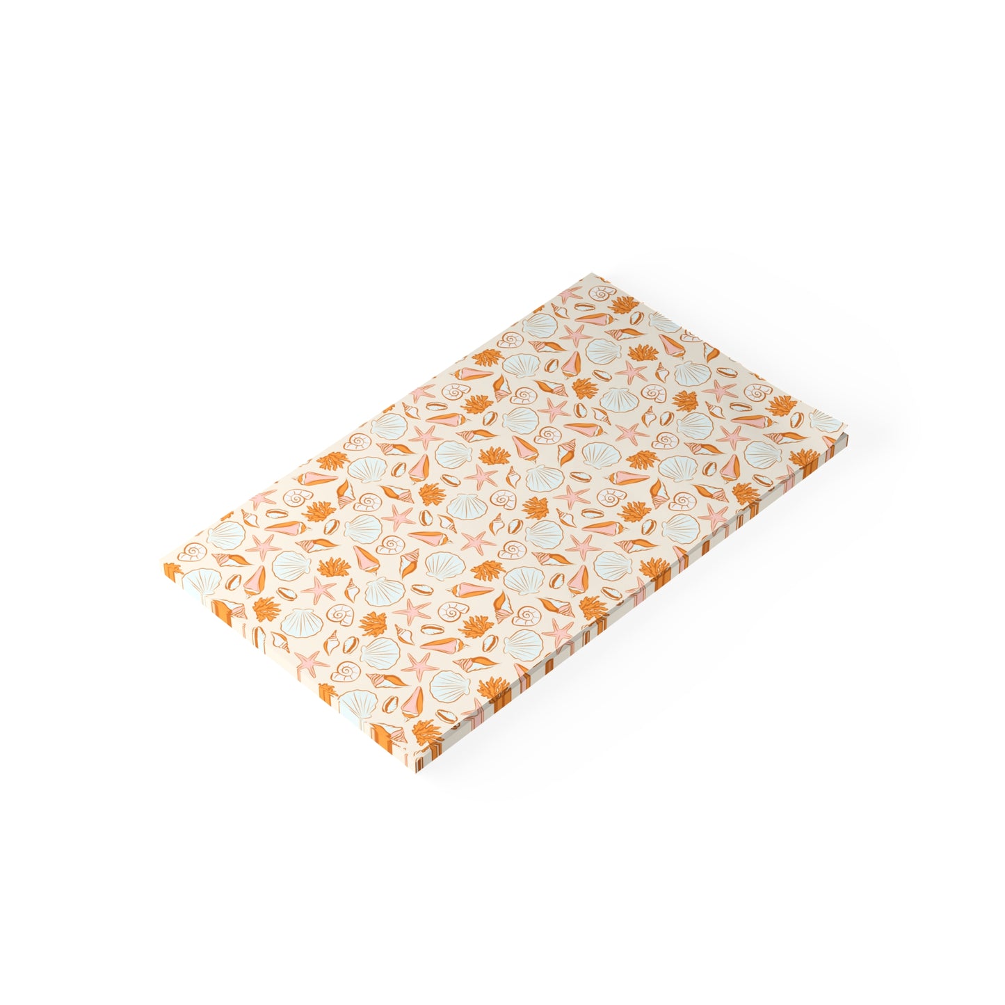Seashell Note Pads - Coastal Decor, Beach Lover Gift, Stationery Set, Memo Pads for Journaling, Office Supplies